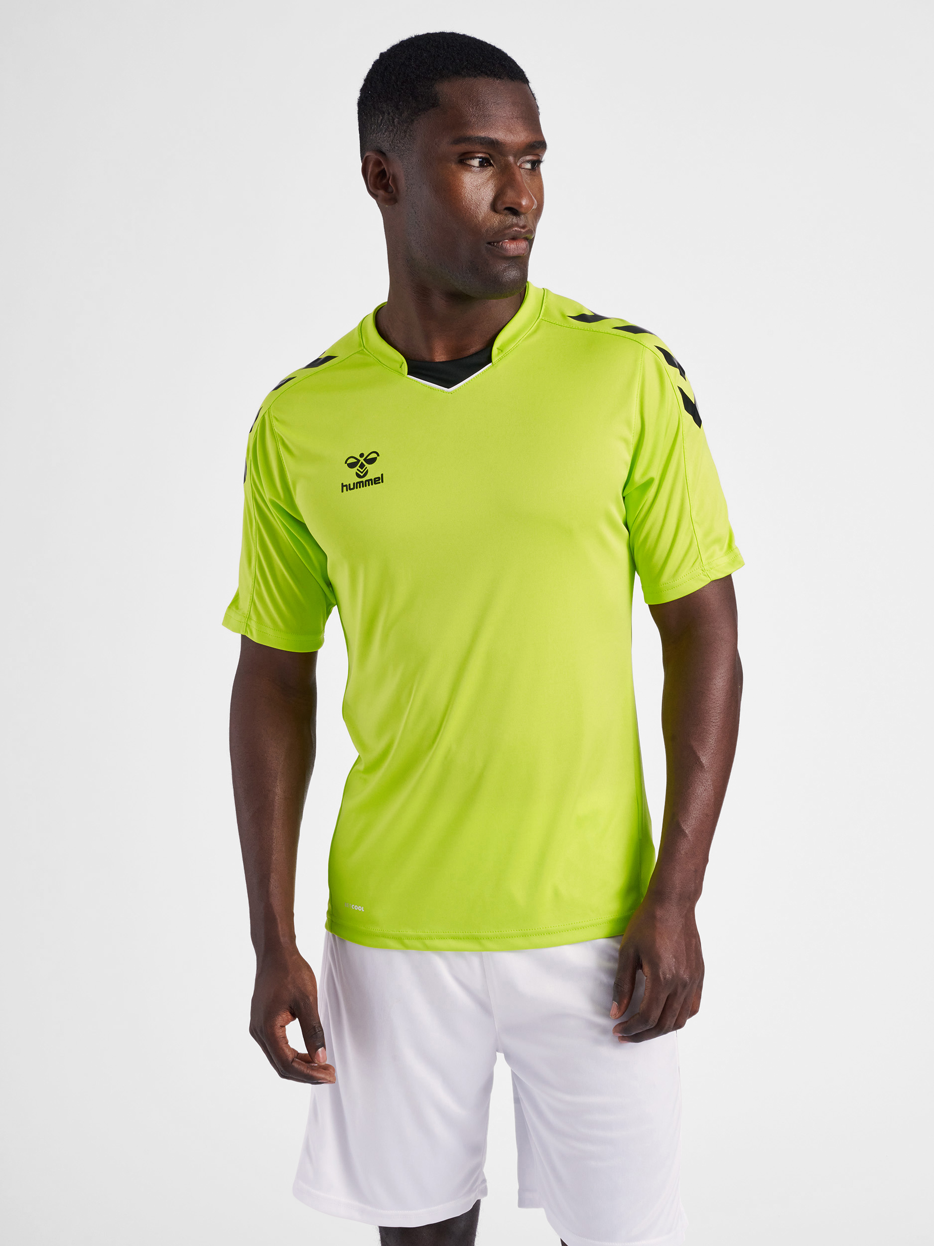 hummel CORE XK POLY JERSEY S/S - BLAZING YELLOW | hummel.net