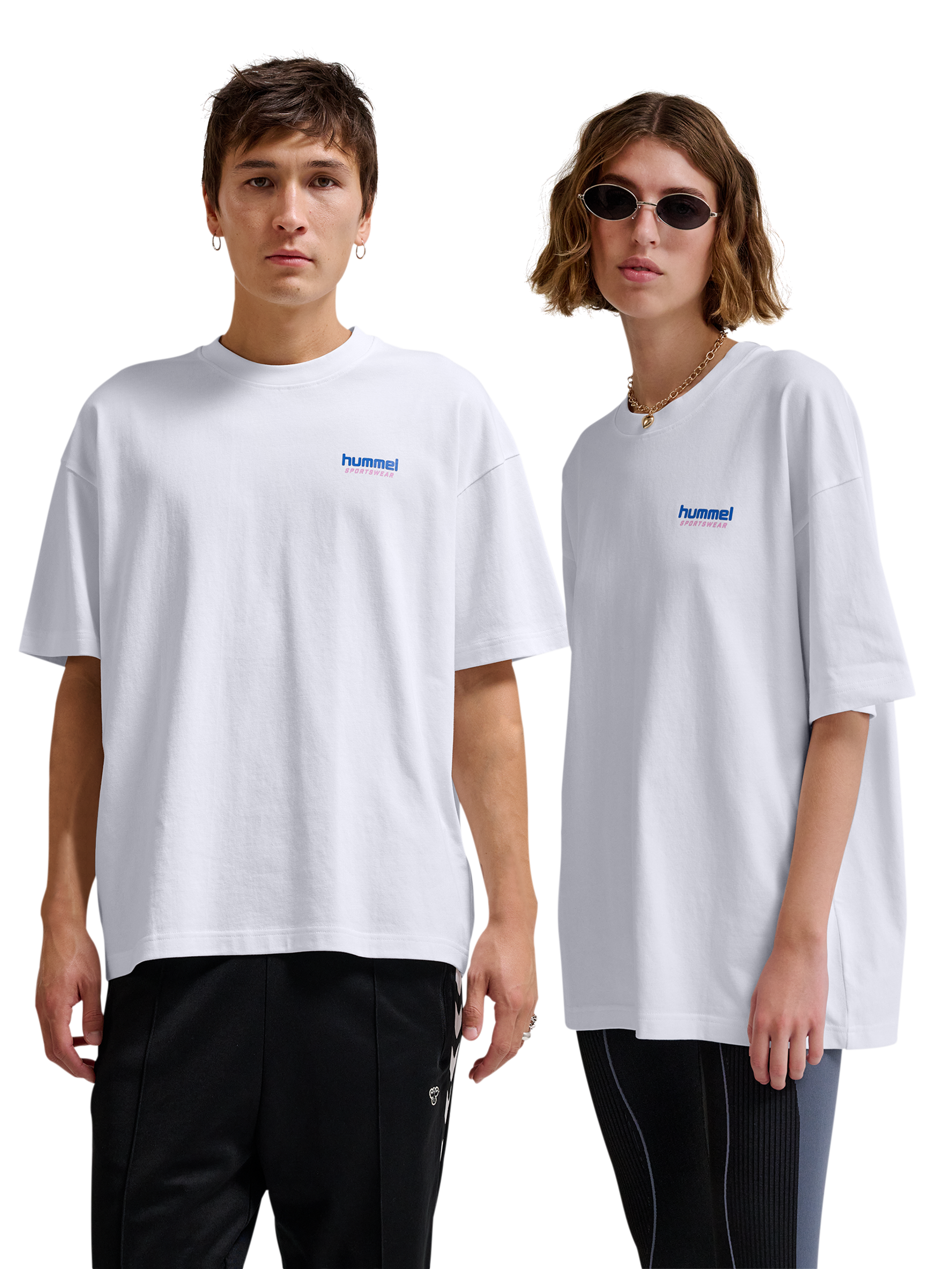 hummel LOOSE T-SHIRT S/S SW STADIUM - WHITE | hummel.net