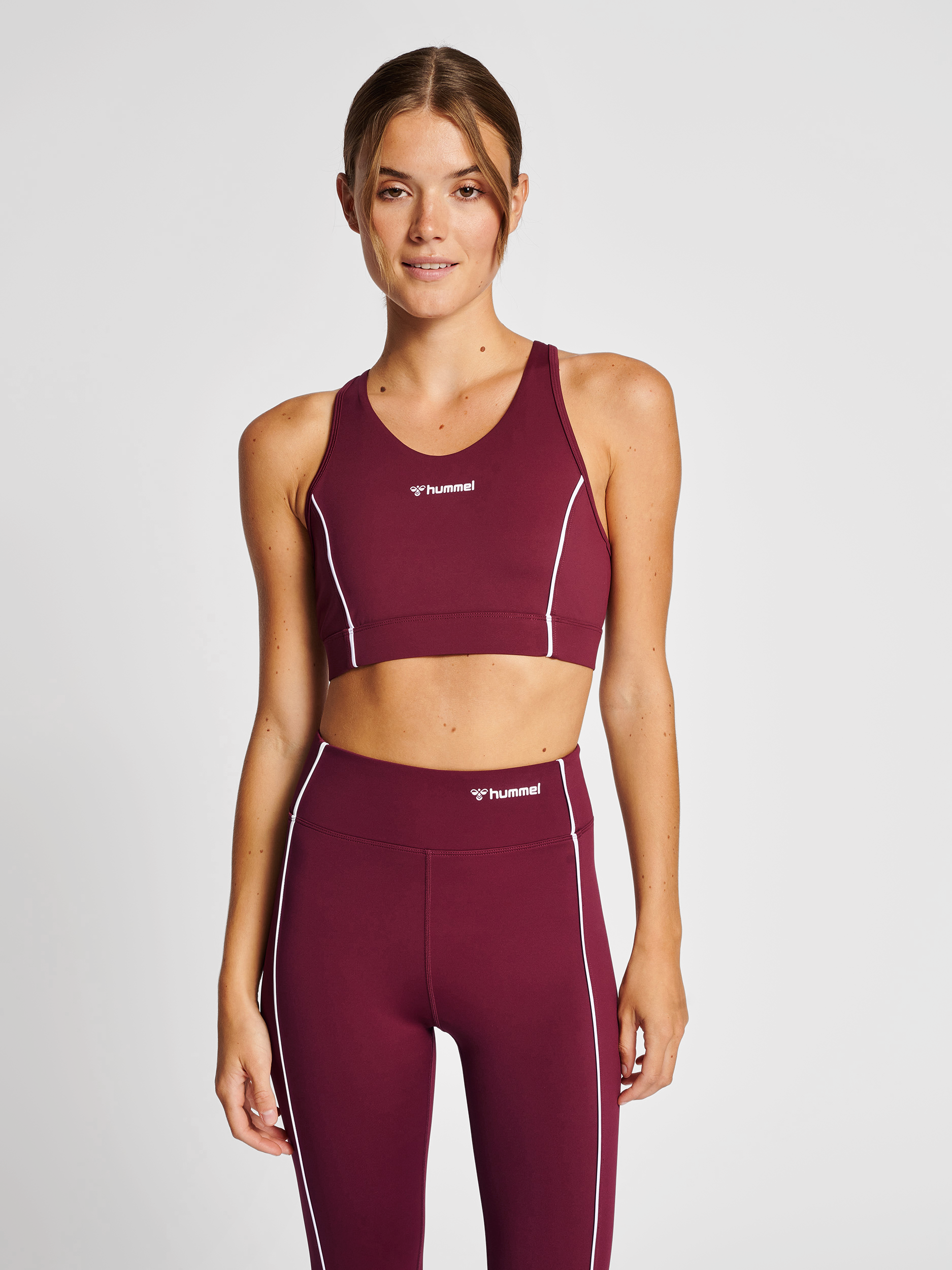 hummel MT FLASH SPORTS BRA - ZINFANDEL | hummel.net