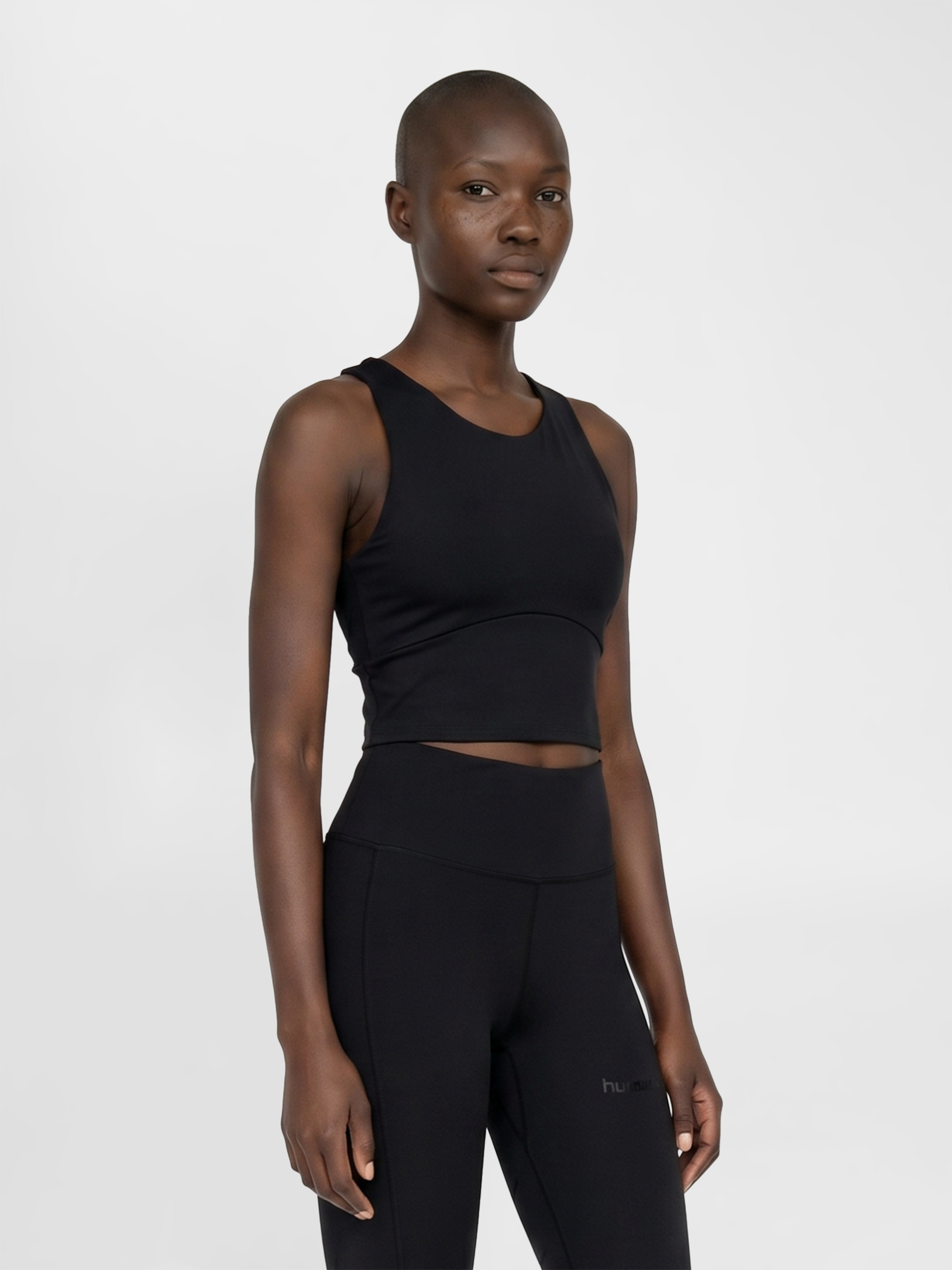 CDL Rib Bra Top ブラトップ 黒 S ØMI hummel PULSE MEDIUM SUPPORT BRA TOP - BLACK | hummel.net