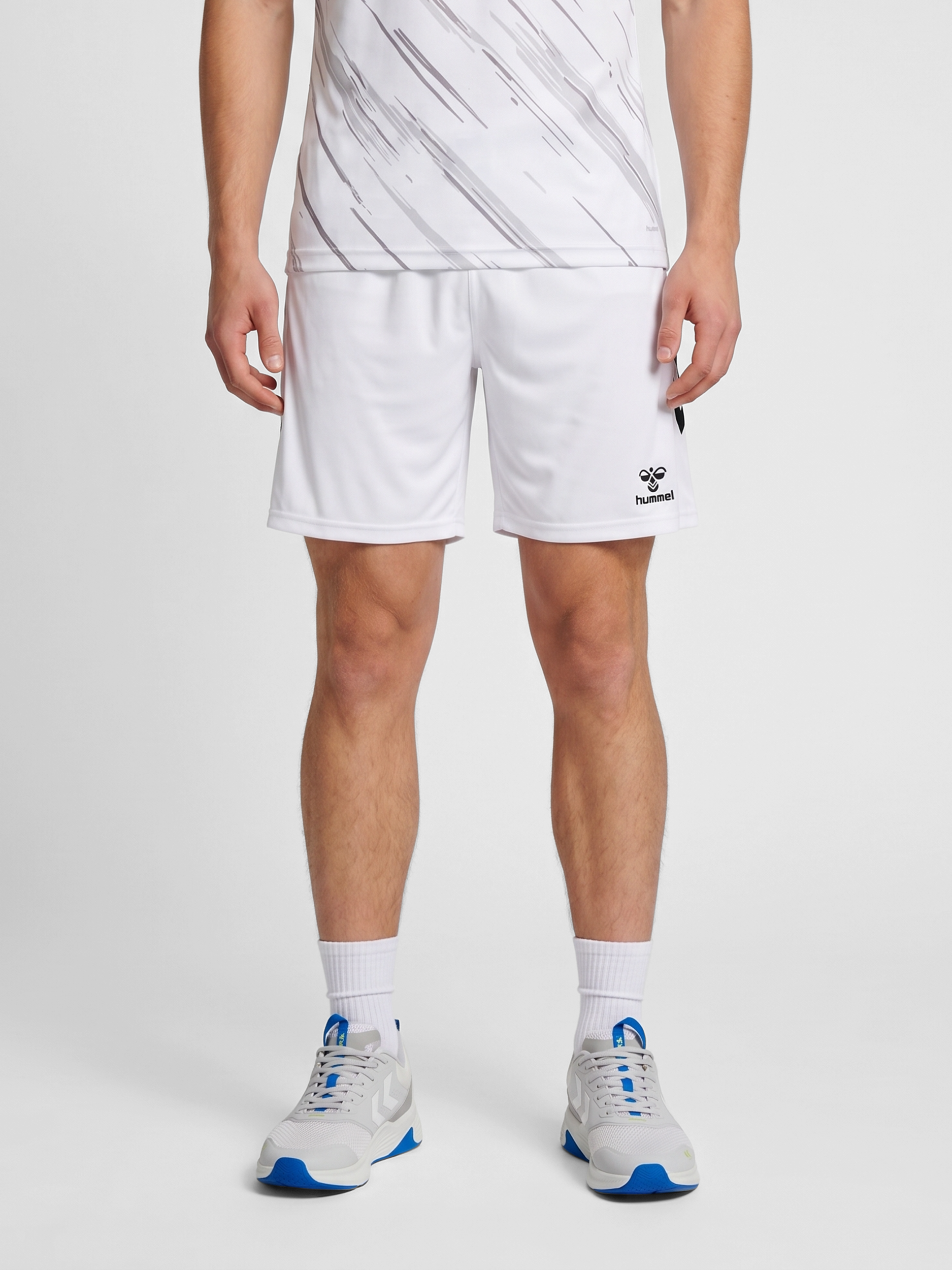 hummel MATCH SHORTS - WHITE/BLACK | hummel.net