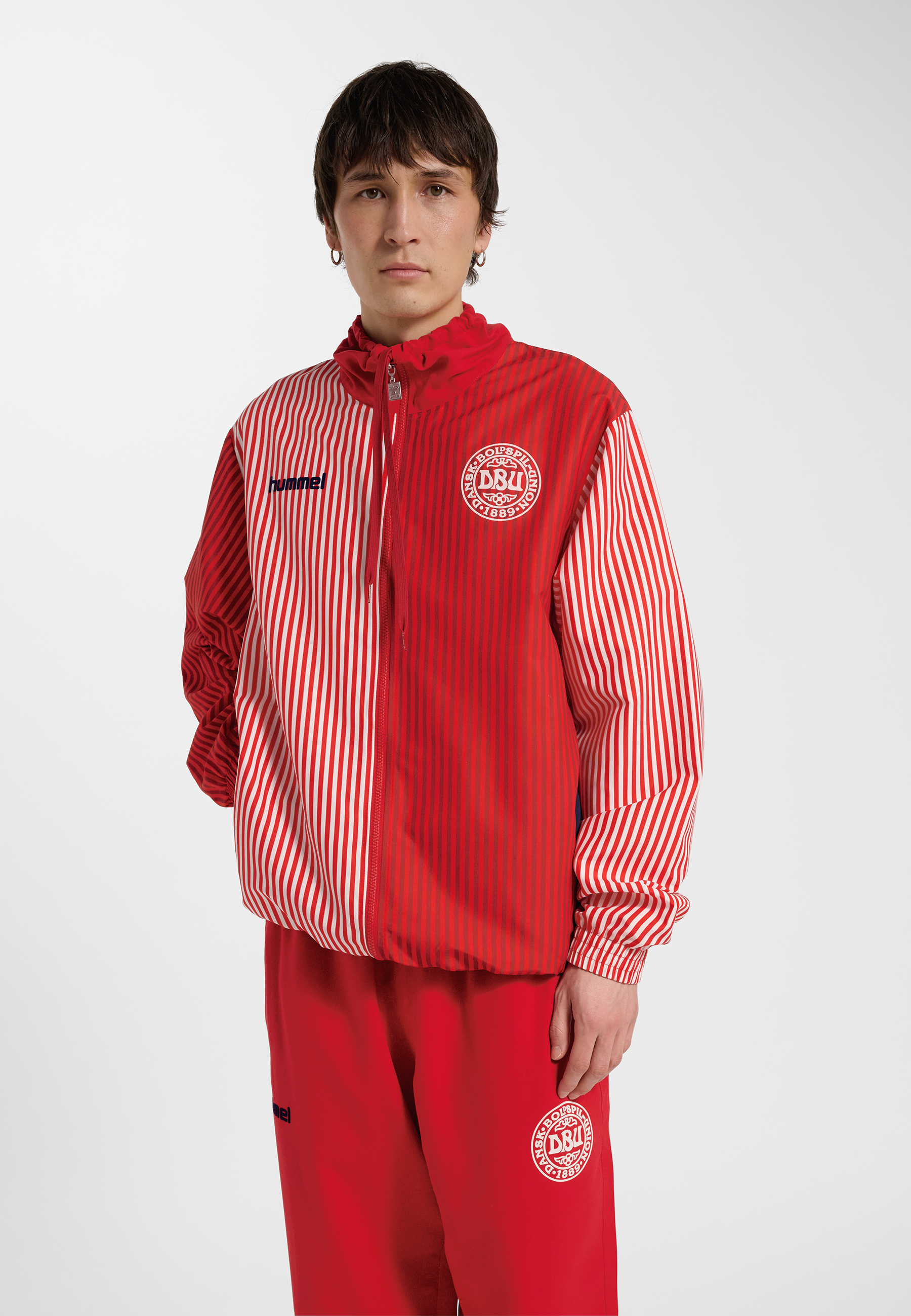 hummel DBU 26 FAN 86 REPLICA MICRO JACKET - TANGO RED | hummel.net