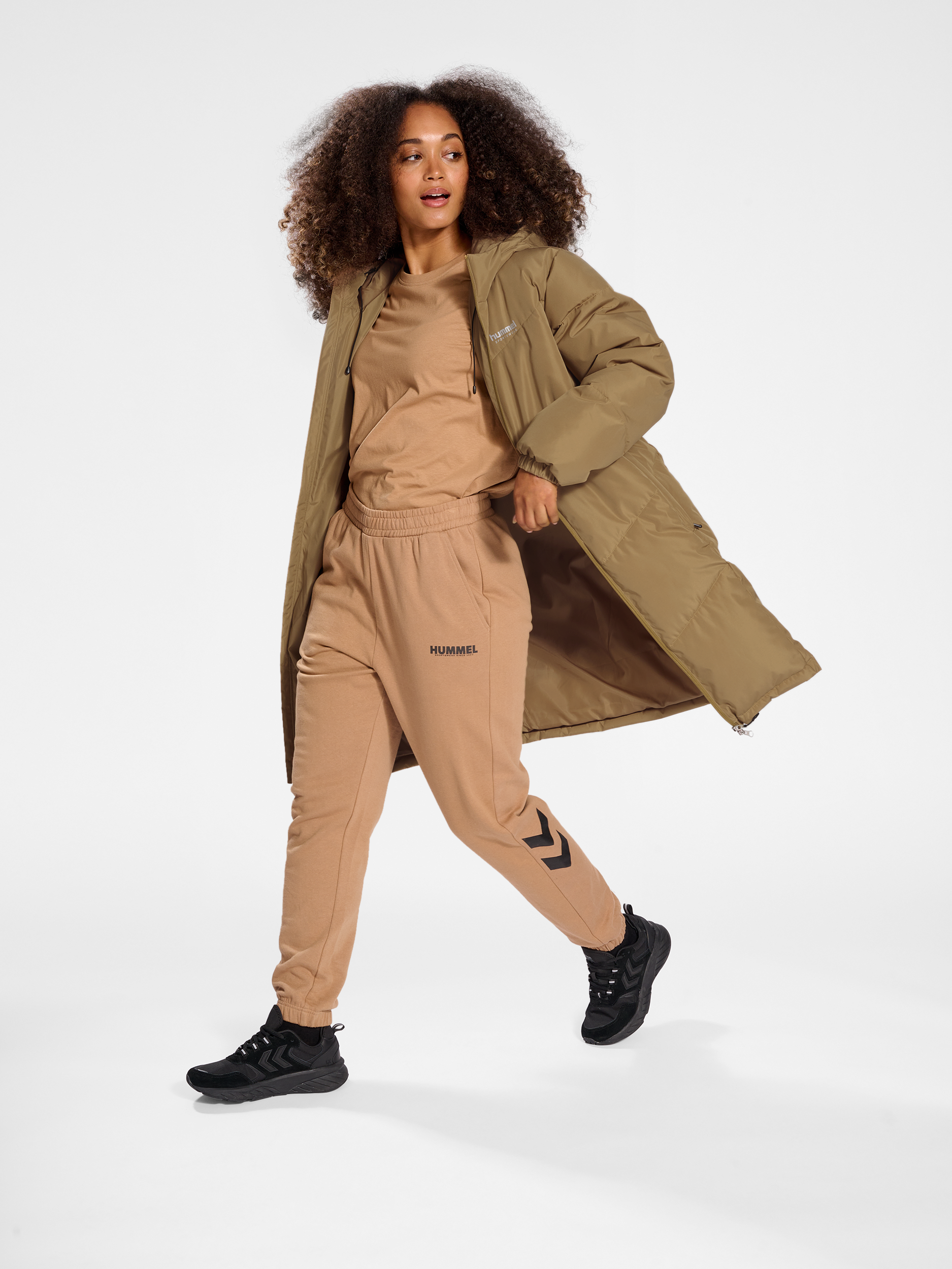 hummel LGC MIA LONG PUFF COAT - TIGERS EYE | hummel.net