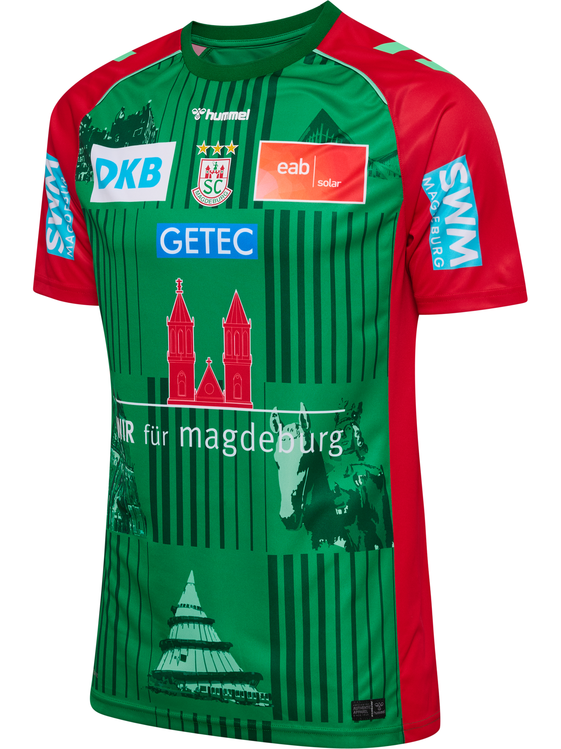 hummel SCM 26/27 BL HOME JERSEY S/S - JELLY BEAN | hummel.net