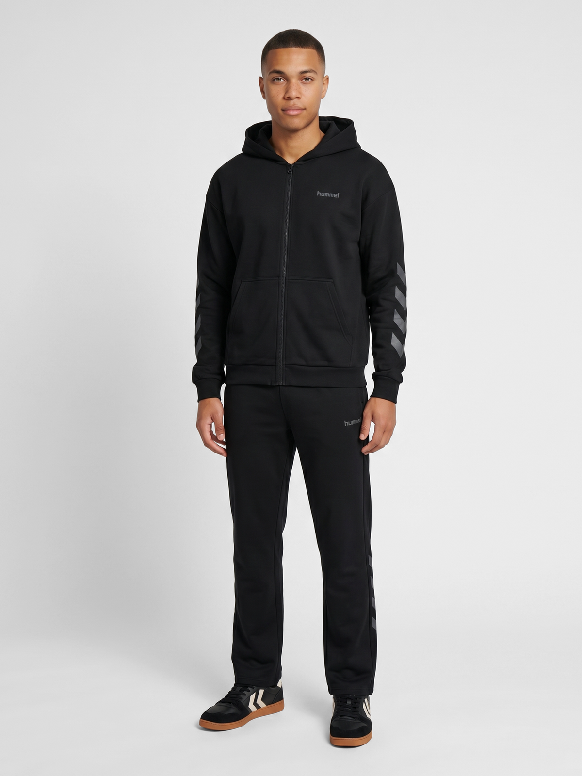 hmlKEEPER CHEVRON W ZIP HOODIE