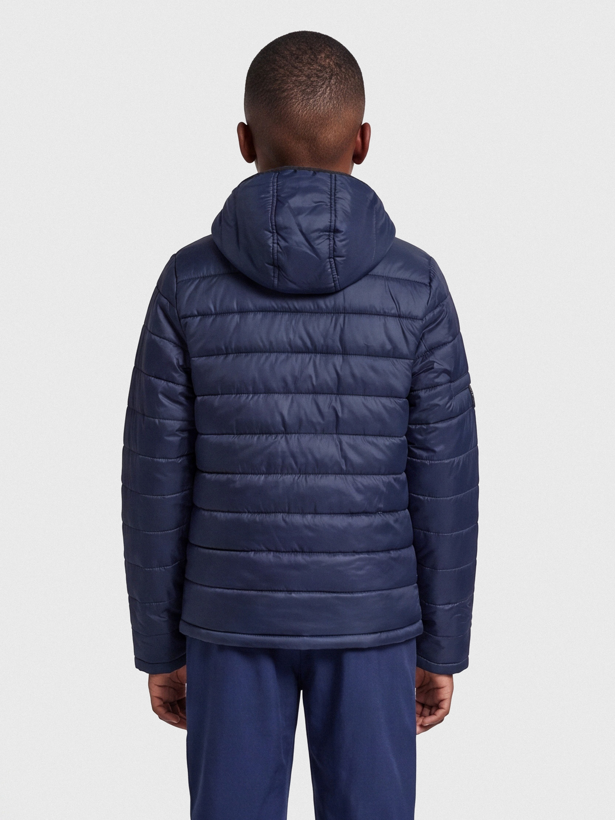 hmlNORTH QUILTED HOOD JACKET KIDS