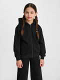 hmlJR LOOSE ZIP HOODIE BEE