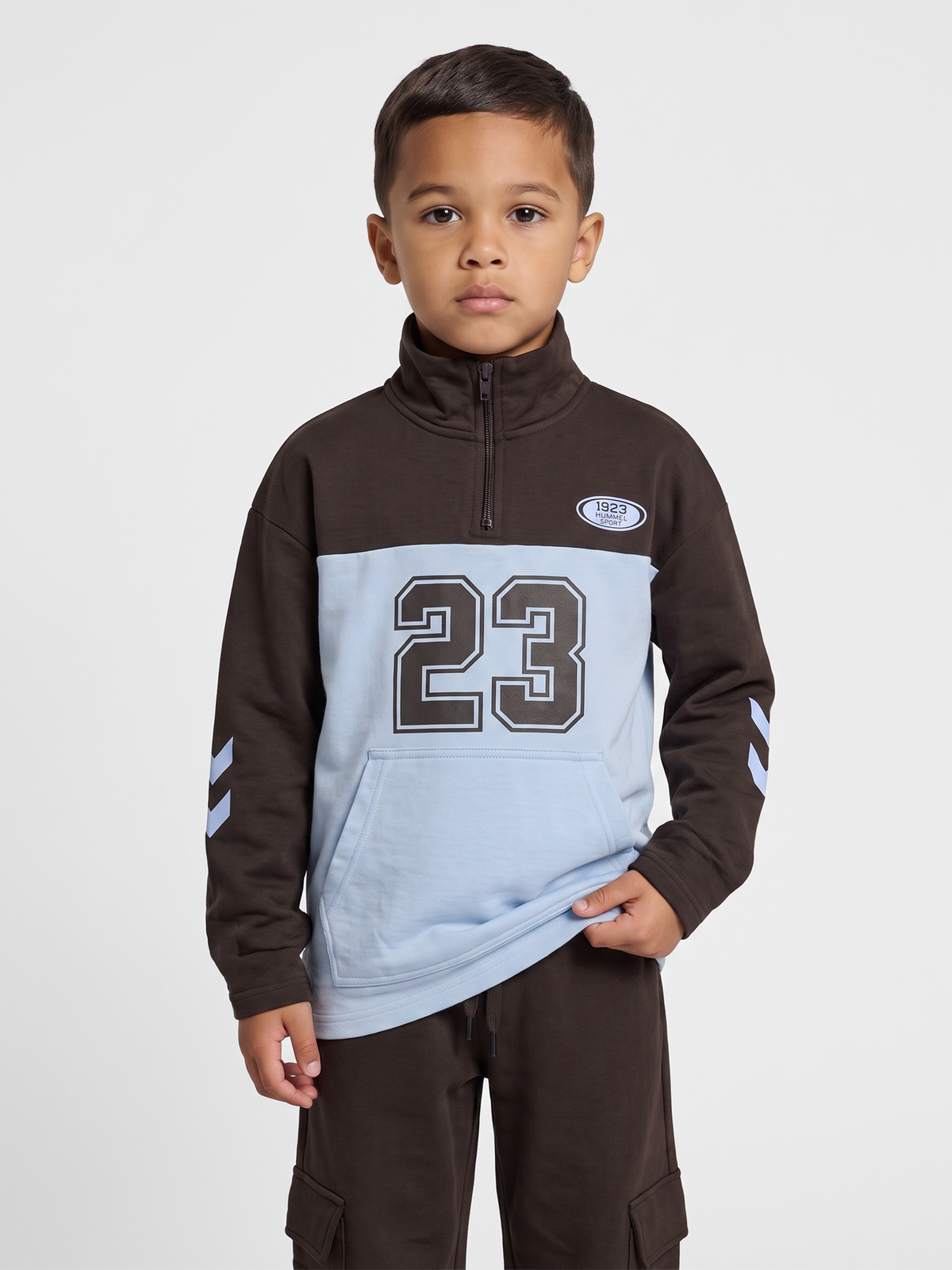 hmlTIMMI HALF ZIP SWEAT
