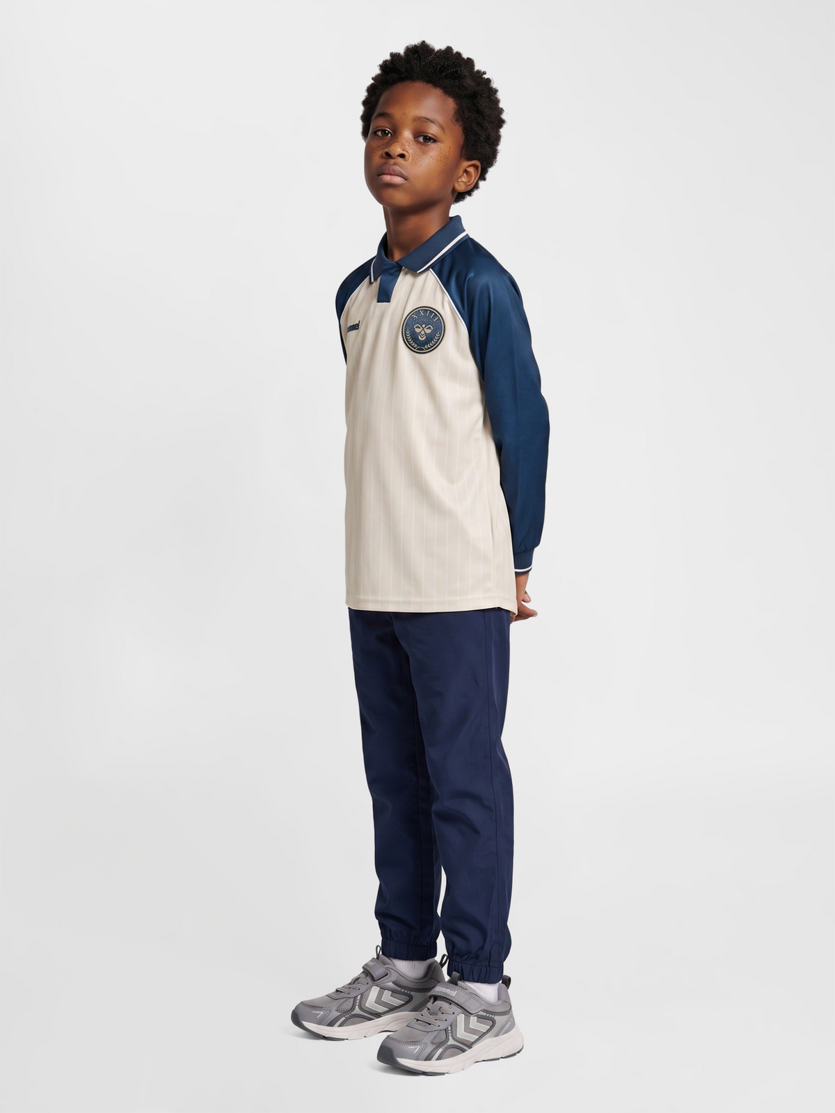 hmlJR LOOSE SOCCER JERSEY L/S