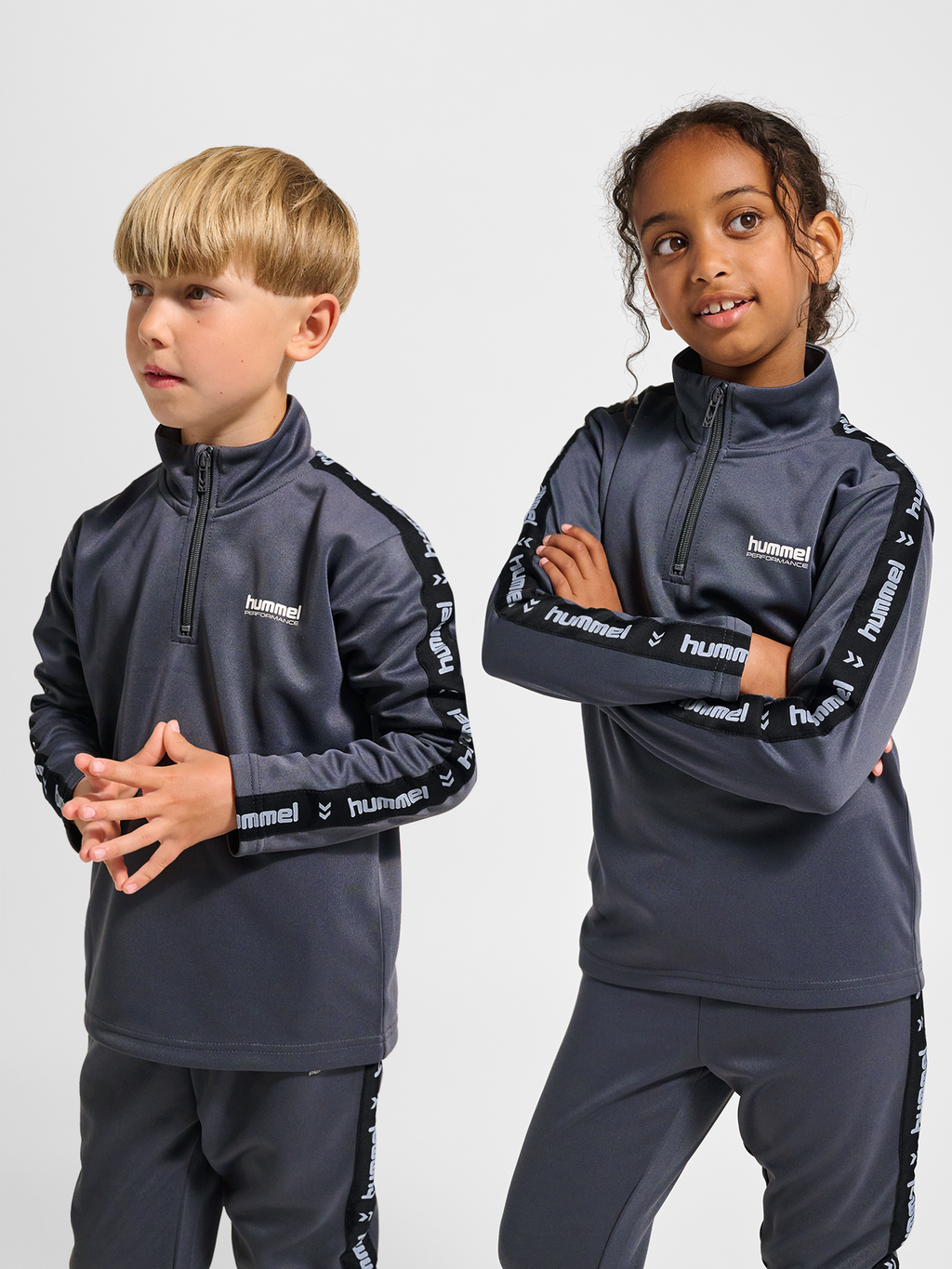 hmlJR GOAL TAPE HALFZIP