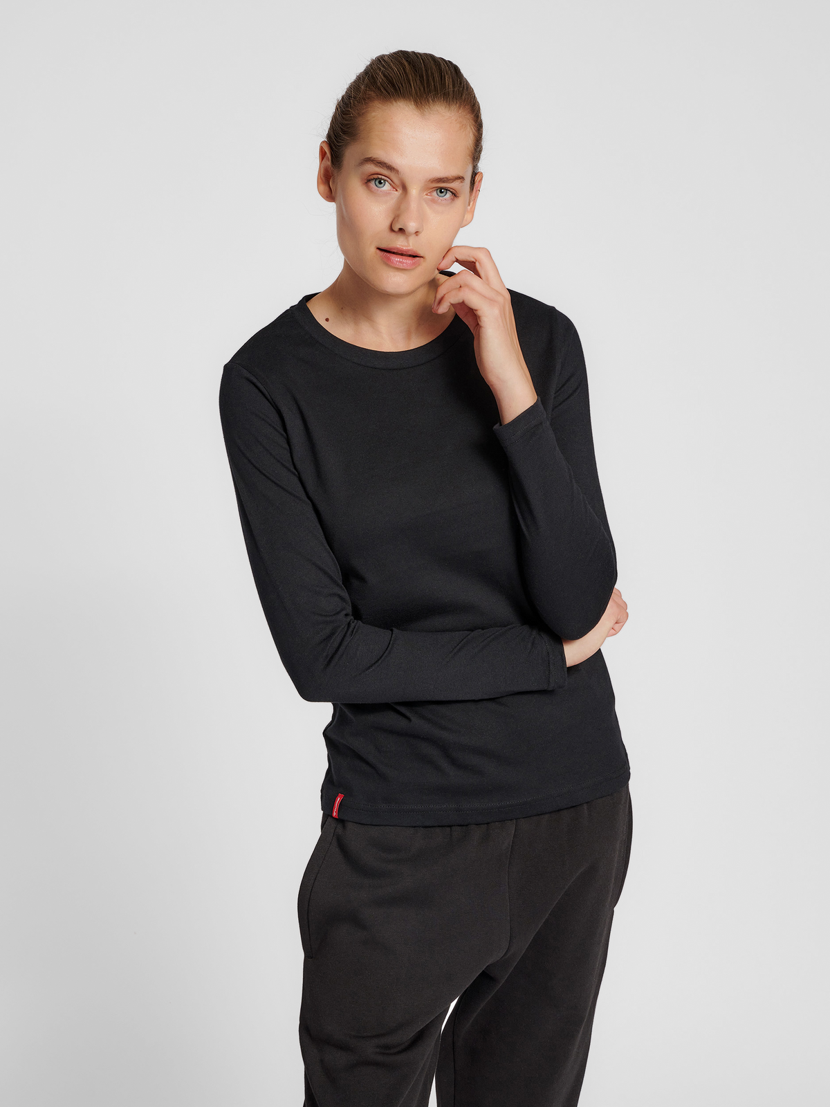 hmlRED HEAVY T-SHIRT L/S WOMAN