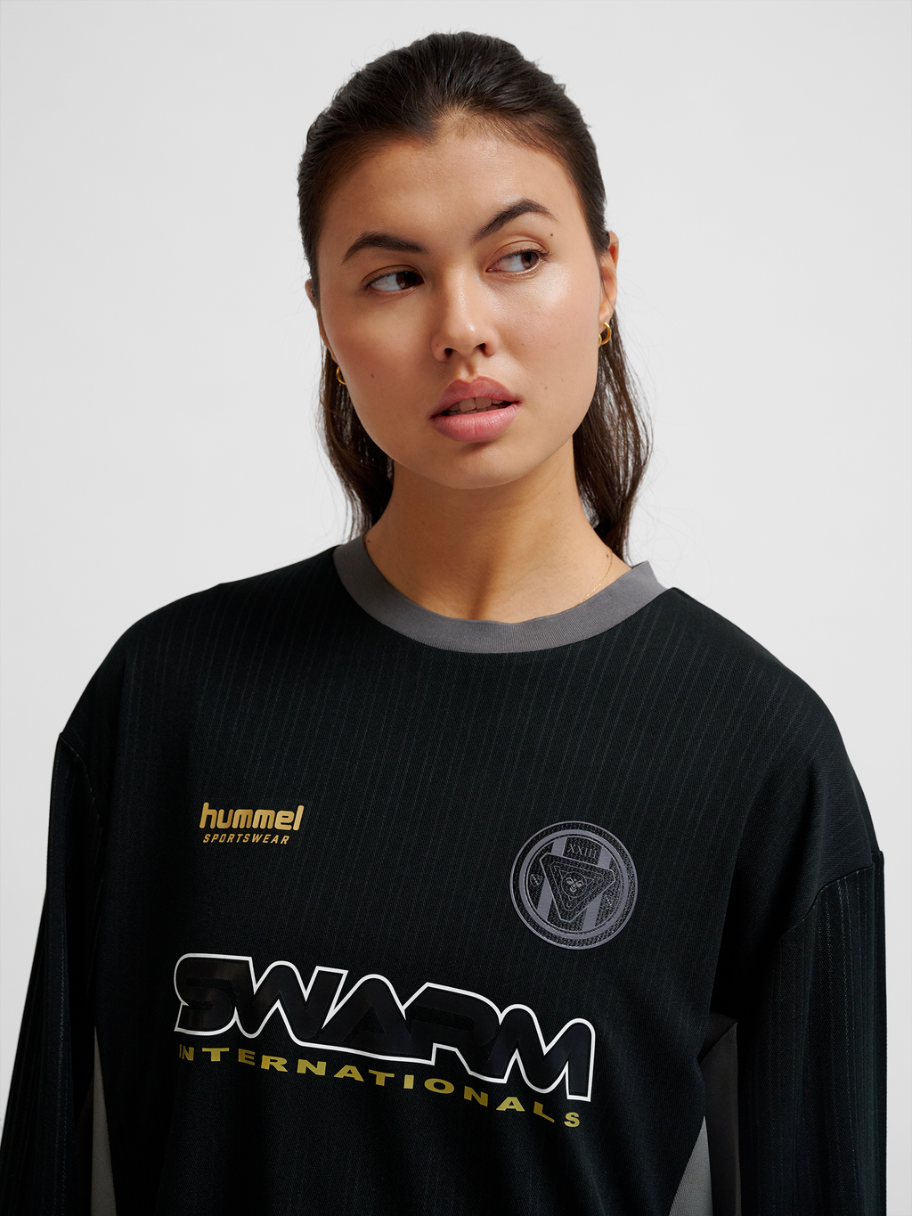hmlLOOSE FB JERSEY L/S TOPSCORER
