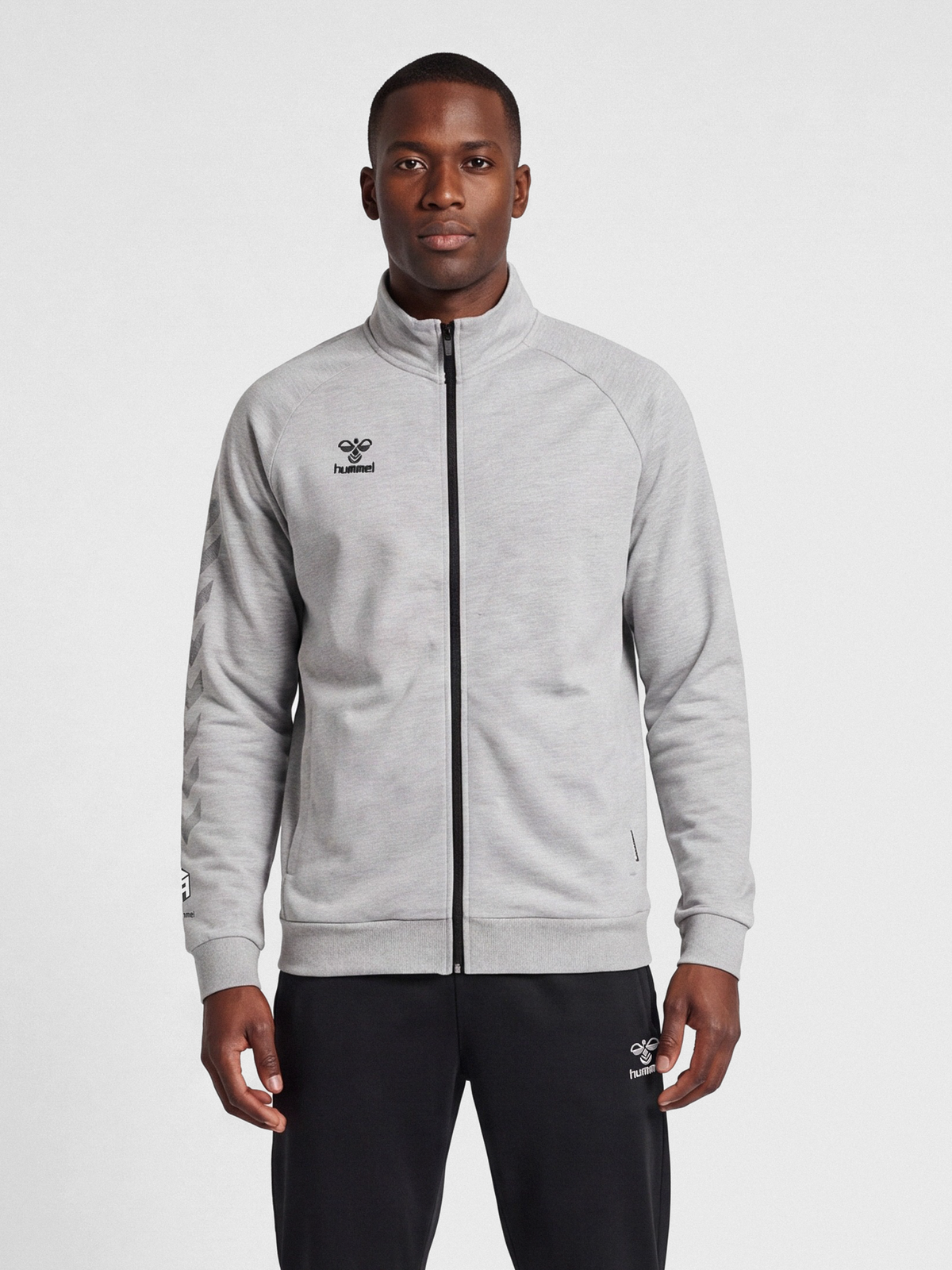 hmlMOVE GRID COTTON ZIP JACKET