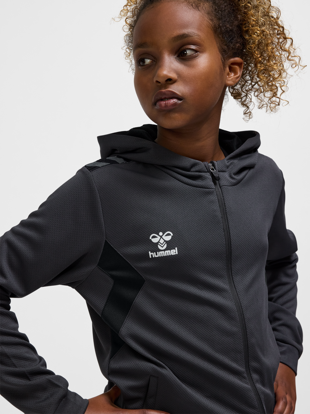 hmlAUTHENTIC PL ZIP HOODIE KIDS