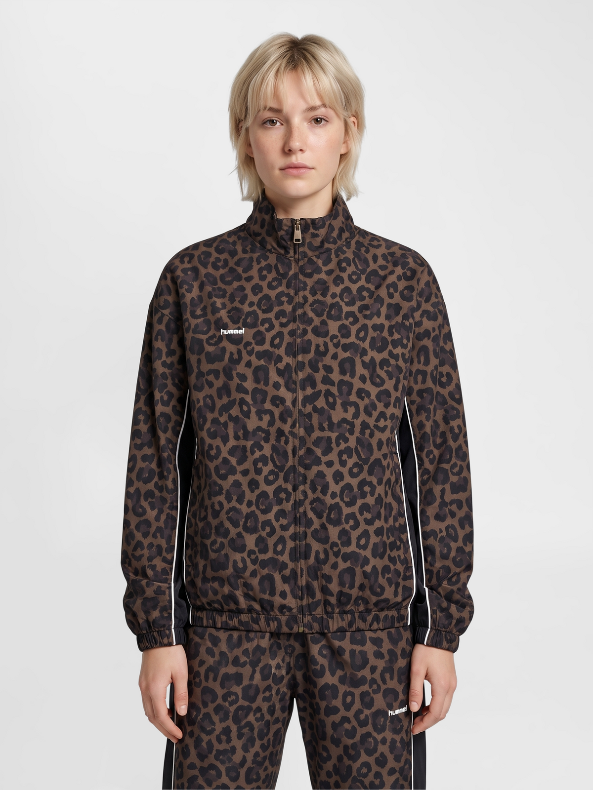 hmlI-D RIPSTOP TRACK JACKET