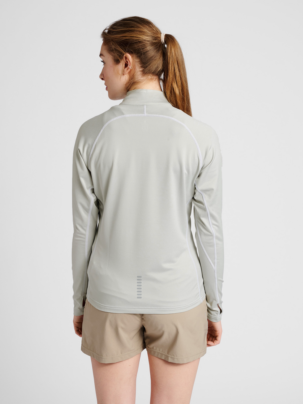 WOMEN 1/2 ZIP L/S
