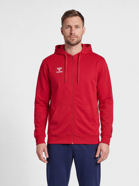 hummel GO 2.0 ZIP HOODIE - TRUE RED | hummel.net