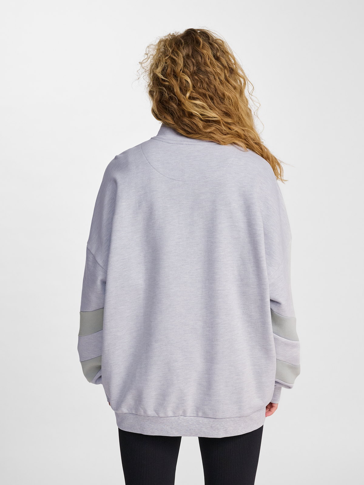 hmlOVERSIZED HALFZIP SW