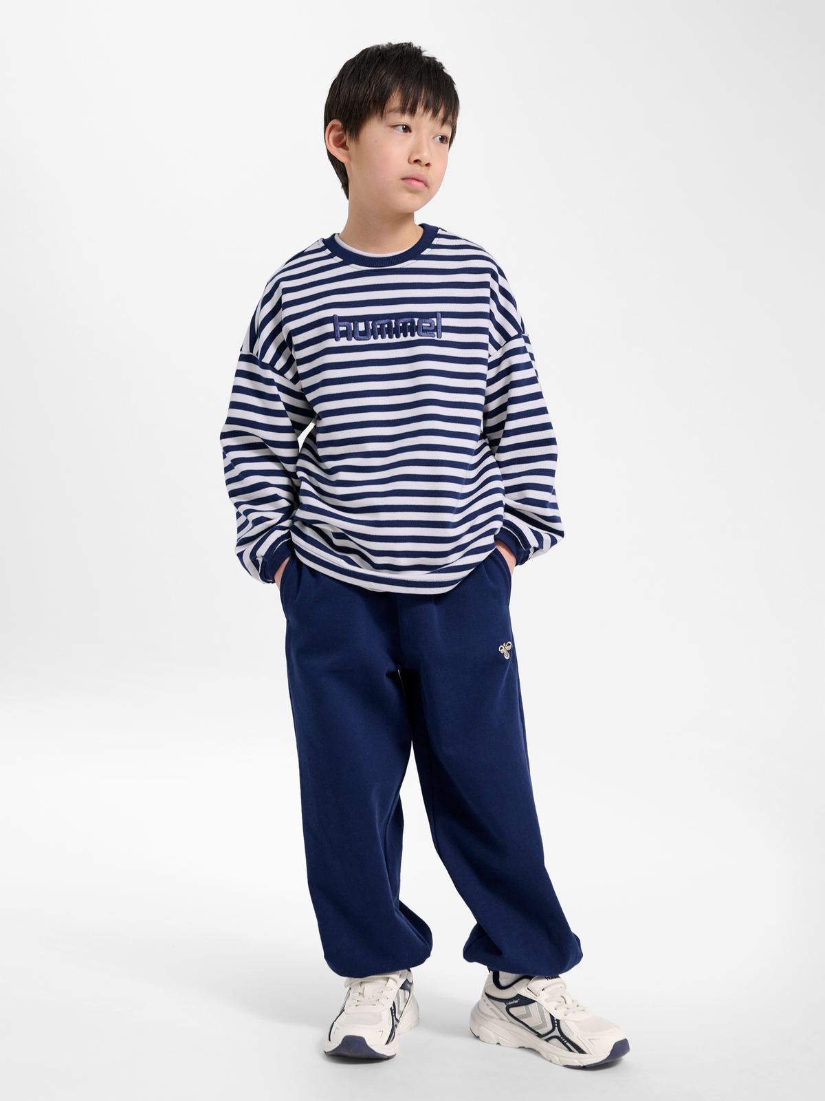 hmlJR GEGGO STRIPE SWEATSHIRT