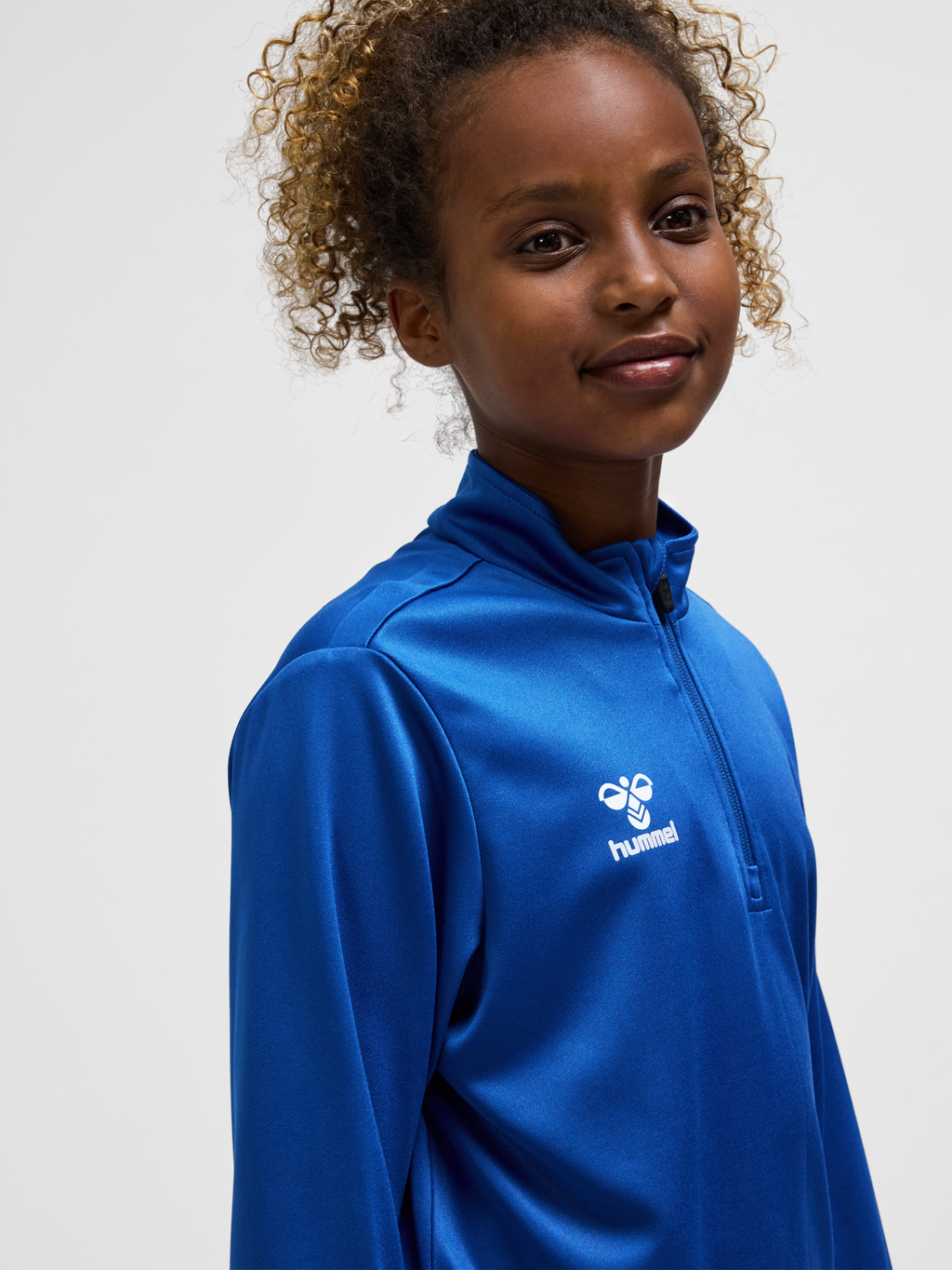 hmlESSENTIAL HALF-ZIP KIDS
