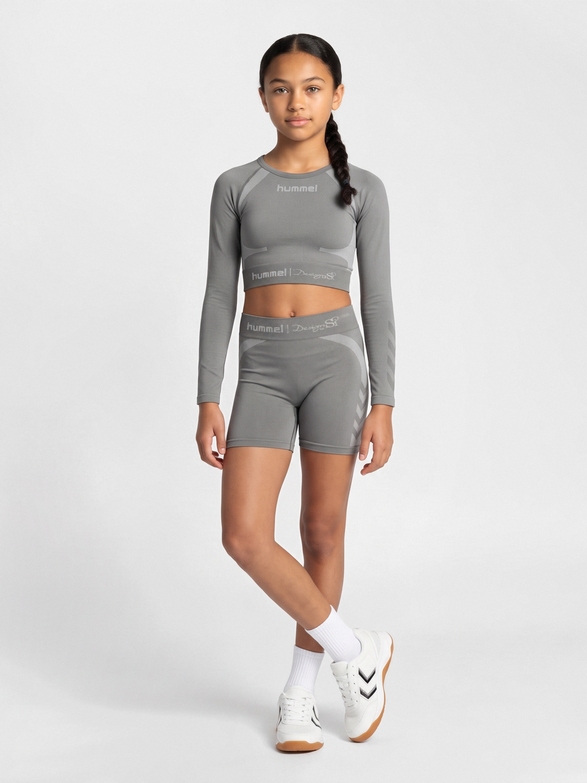 hmlSI SEAMLESS CROPTOP L/S