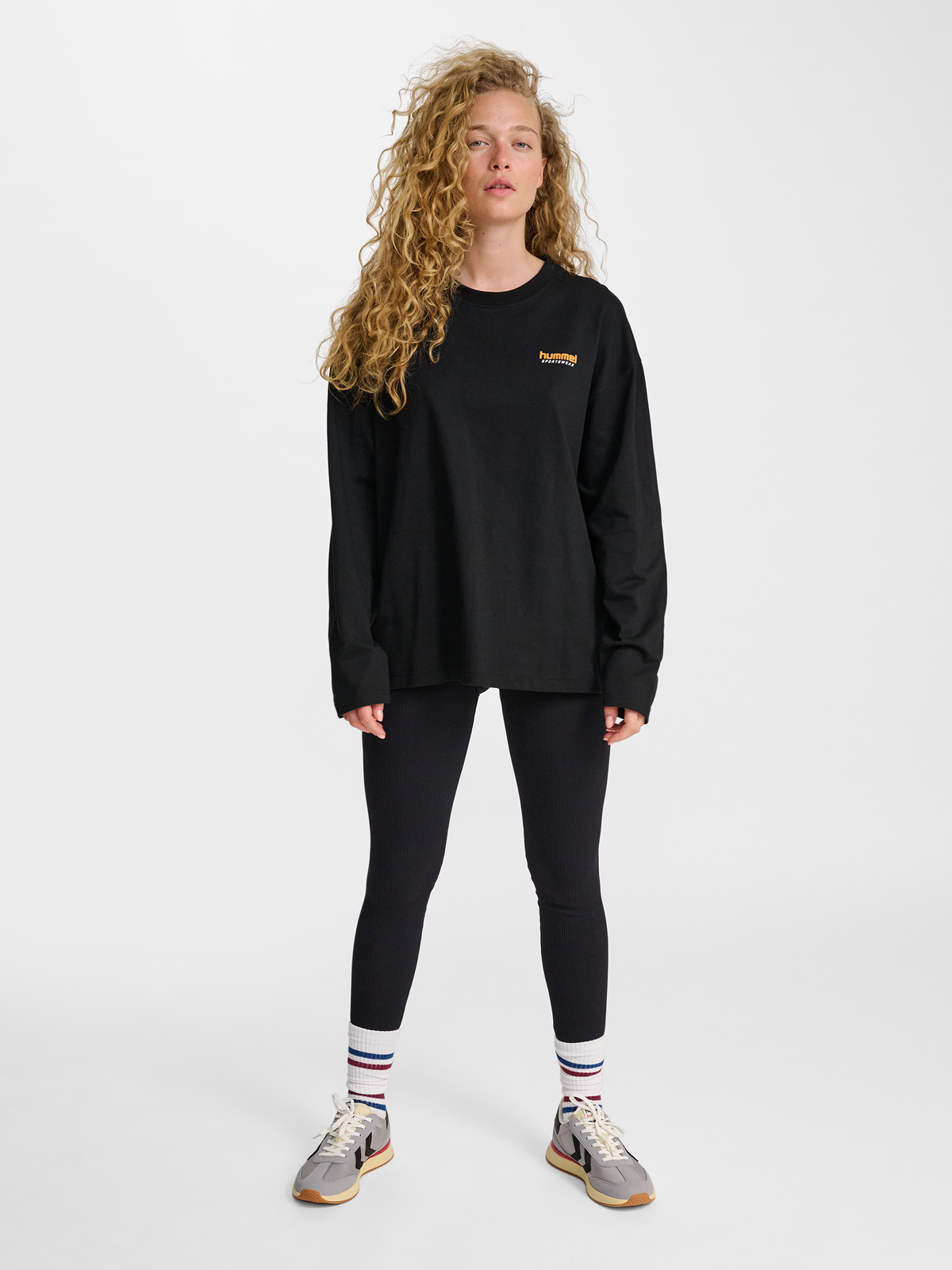 hmlLOOSE T-SHIRT L/S SW