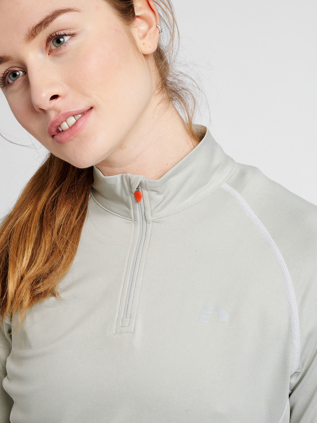 WOMEN 1/2 ZIP L/S