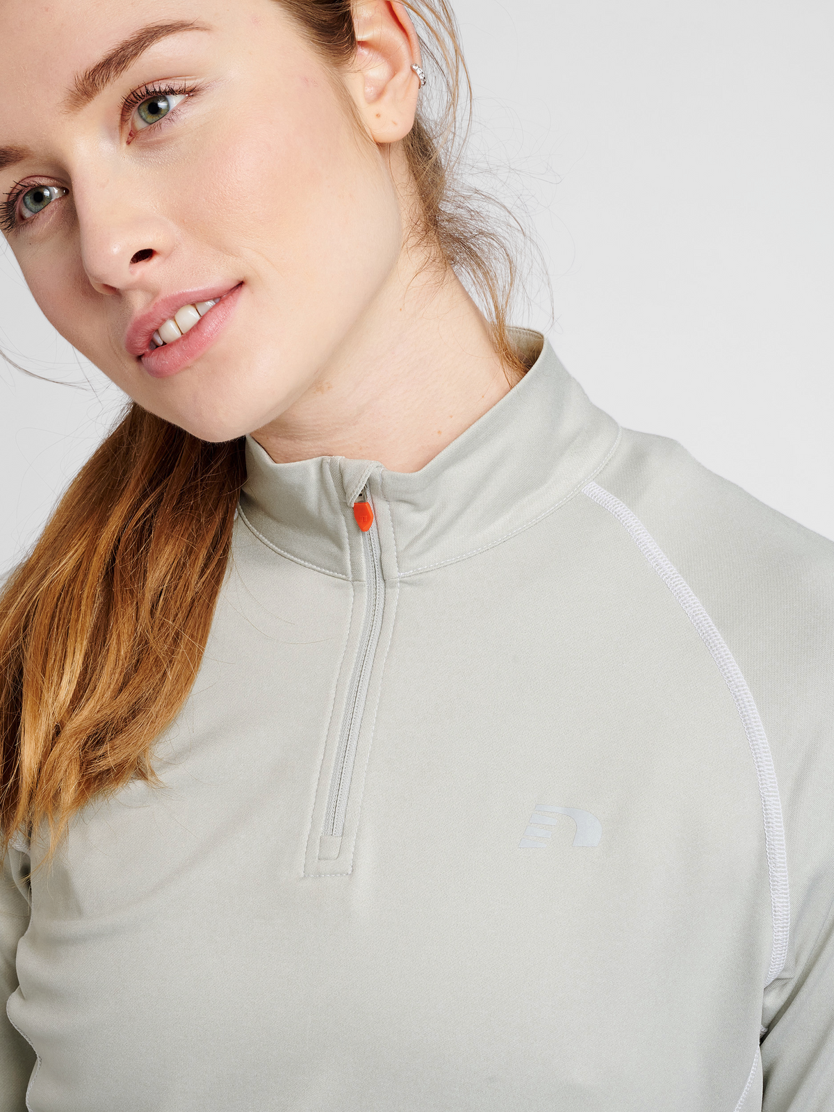 WOMEN 1/2 ZIP L/S