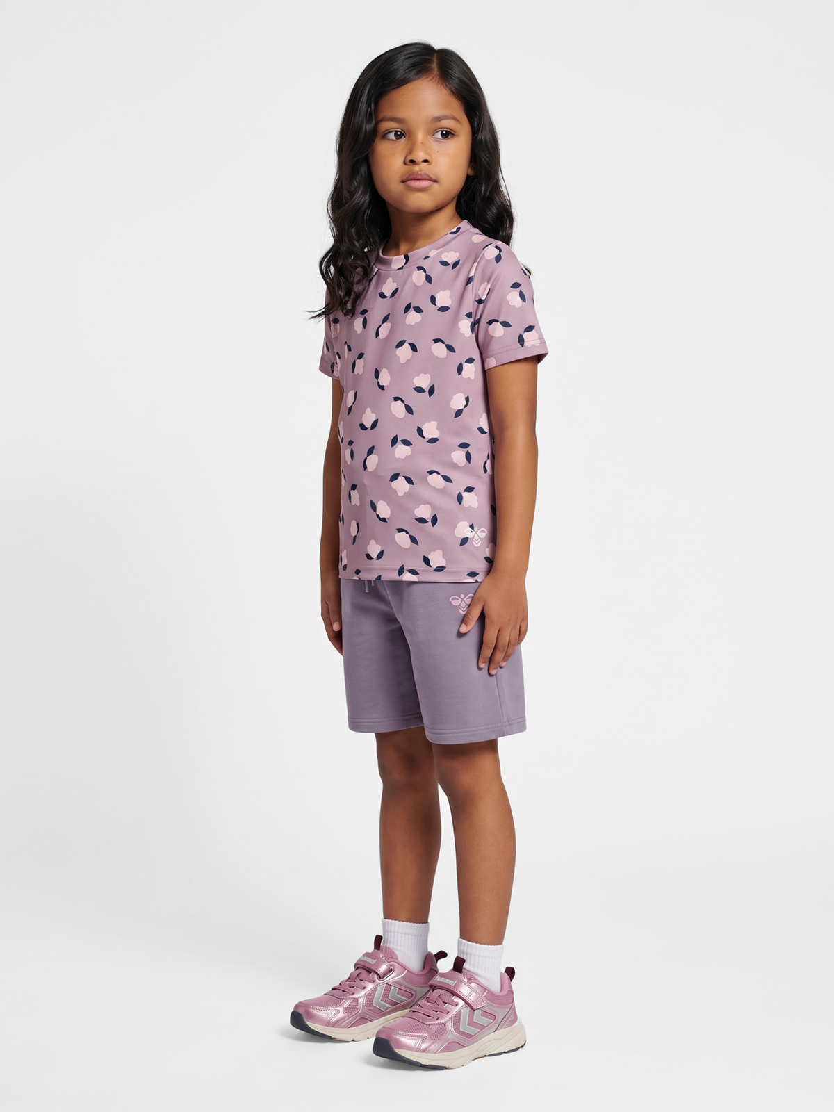 hmlJR FITTED AOP GYM T-SHIRT S/S