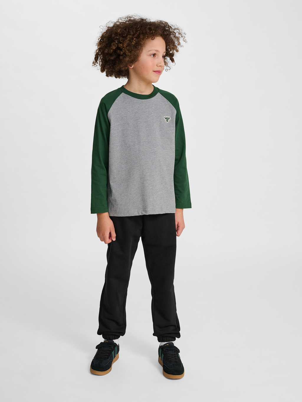 hmlJR RAGLAN LOOSE T-SHIRT L/S BEE