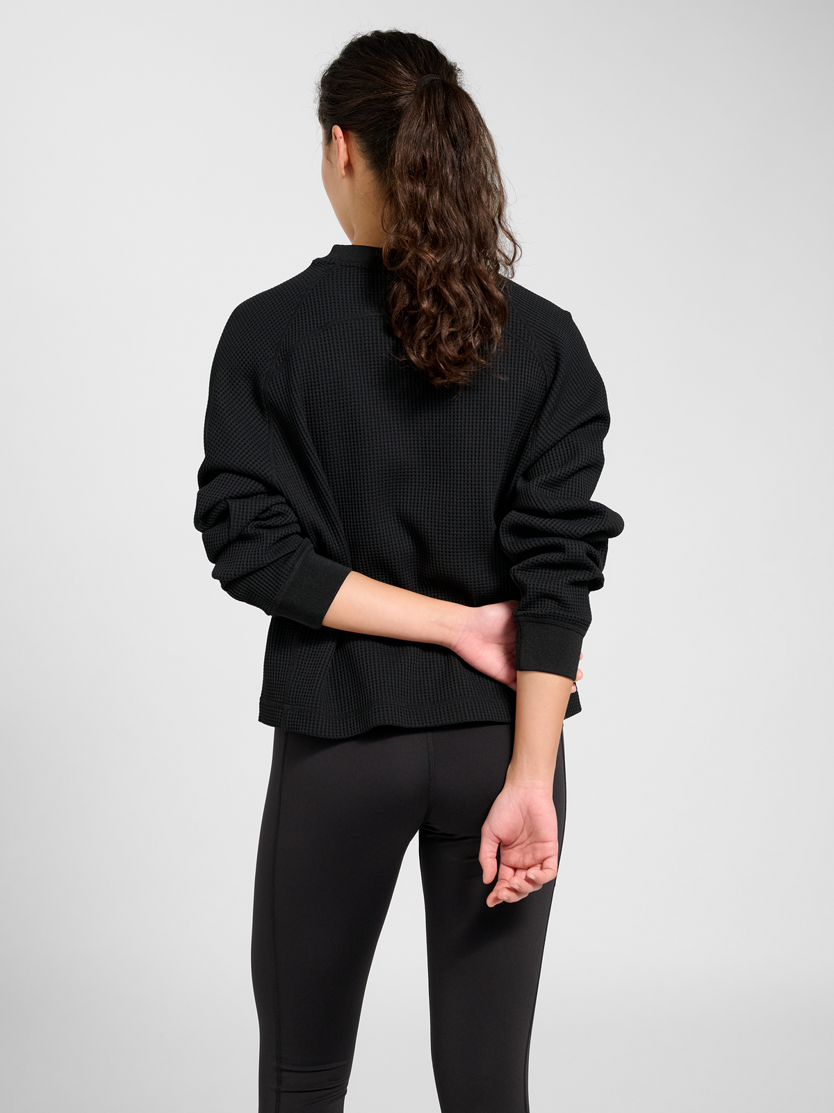 hmlSOFT WAFFLE W T-SHIRT L/S