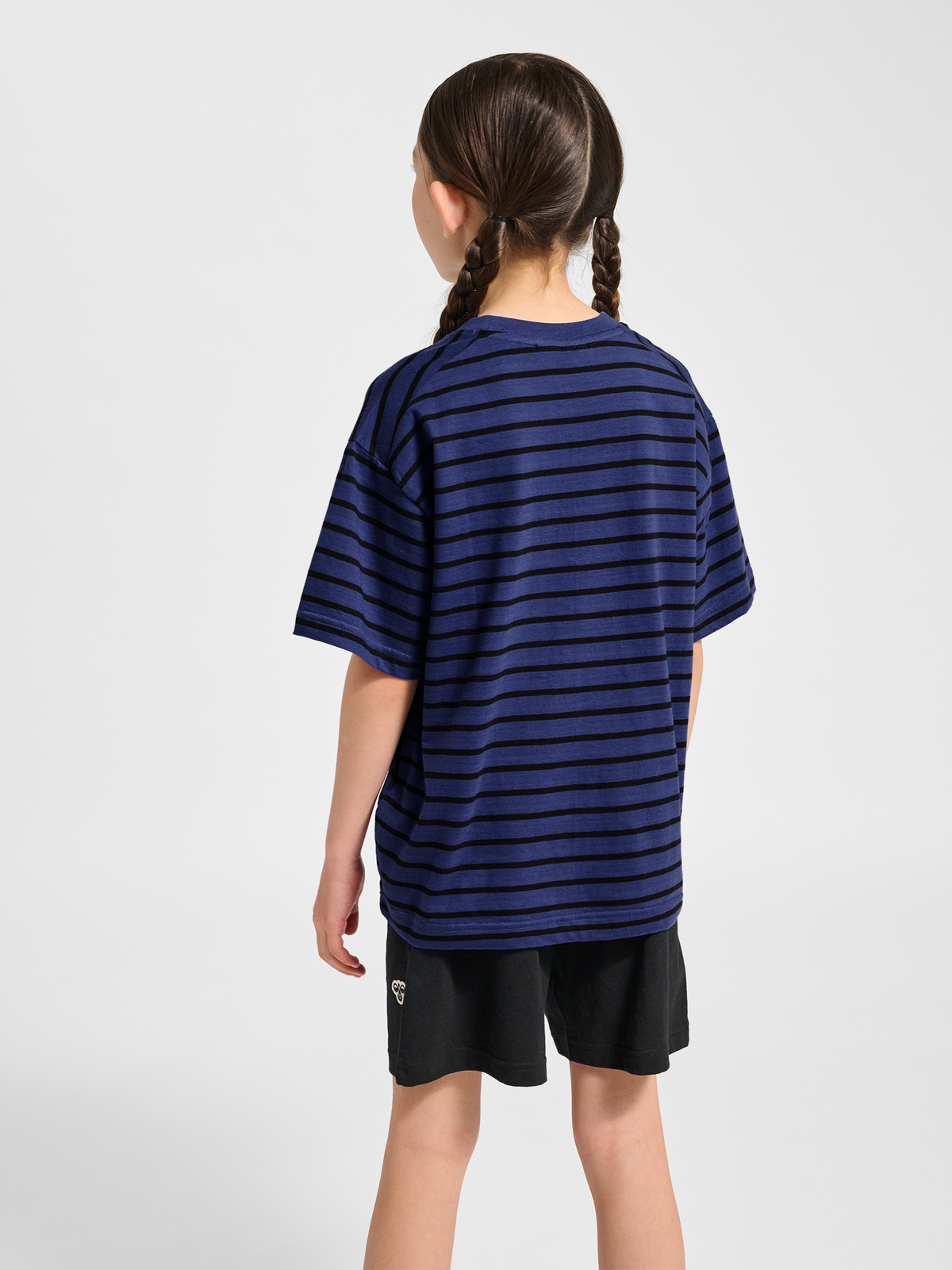 hmlJR LOOSE STRIPED T-SHIRT S/S BEE