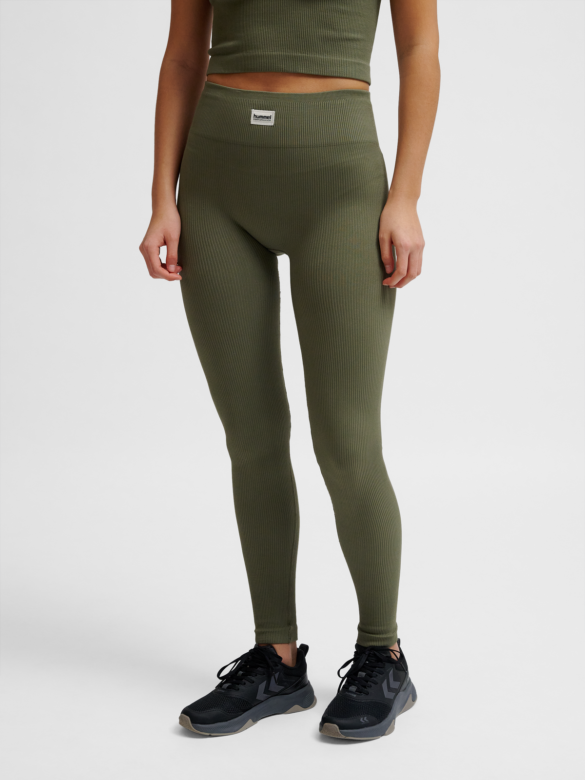 hmlPULSE SEAMLESS RIB MW TIGHTS
