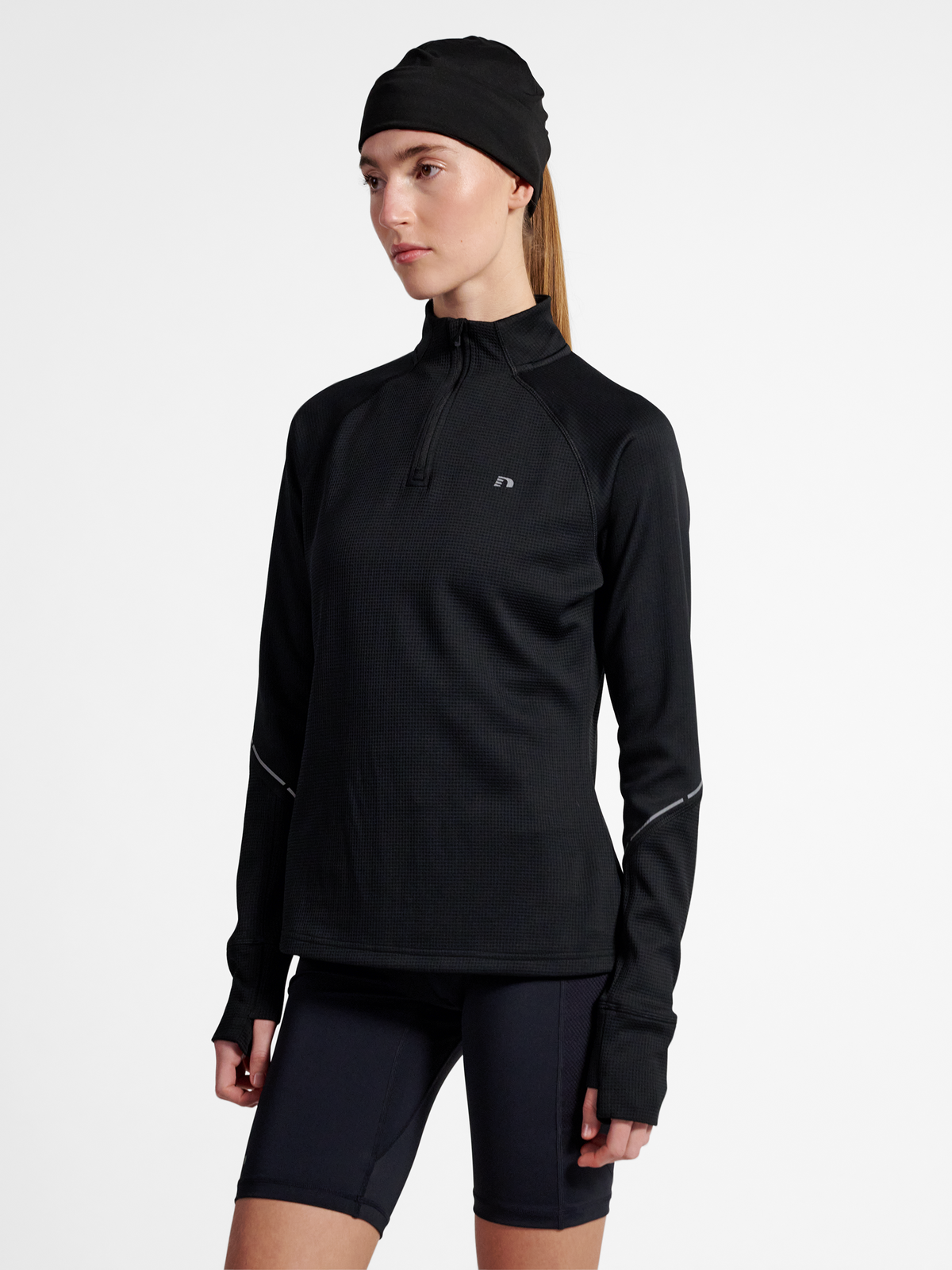 nwlPOWER HALF ZIP MIDLAYER W