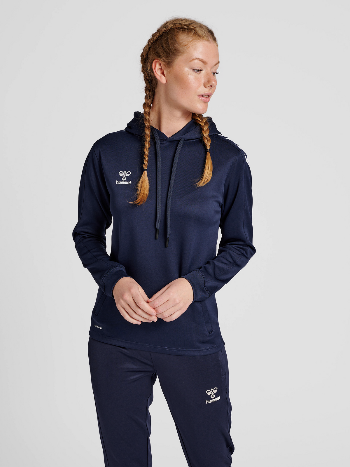 hmlCORE XK POLY SWEAT HOODIE WOMAN