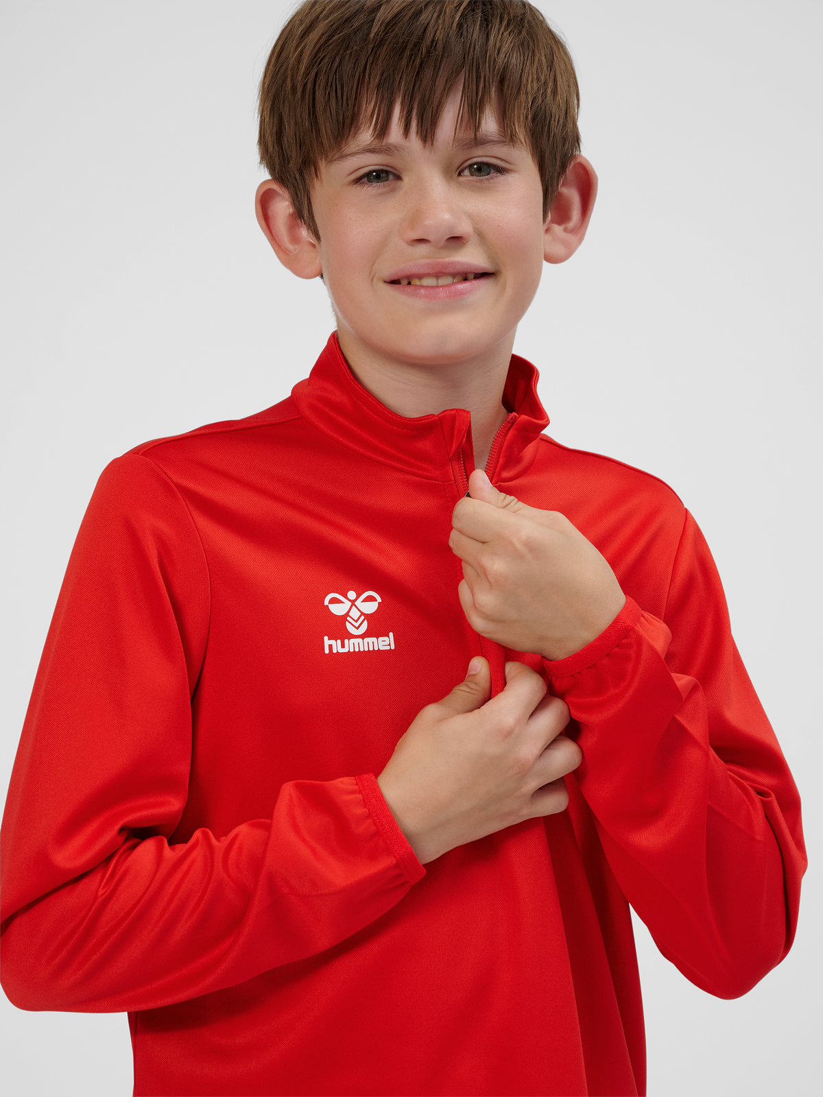 hmlESSENTIAL HALF-ZIP KIDS