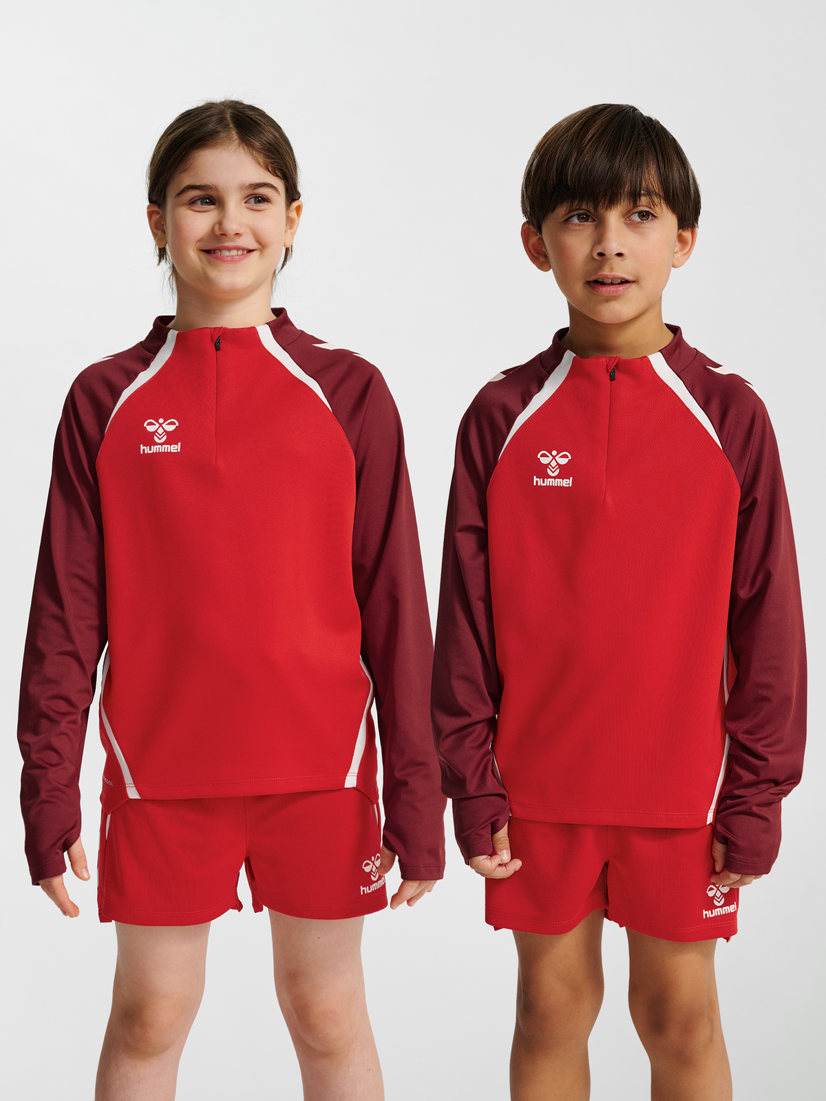 hmlLEAD 2.0 HALF ZIP KIDS