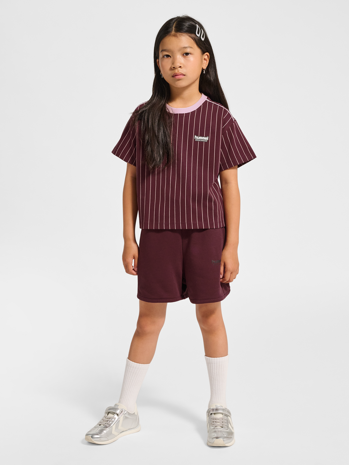 hmlJR BOXY AOP PIN T-SHIRT S/S