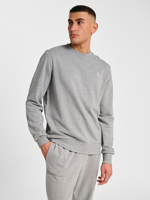 トップス Hi-STANDARD SOUL PUNK CREW SWEAT GRAY L hummel PULSE SWEAT CREWNECK - GREY MELANGE | hummel.net