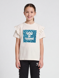 hmlFLOWY RUFFLE T-SHIRT S/S
