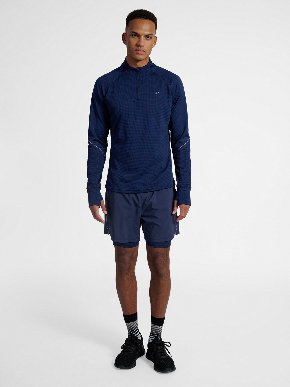 nwlPOWER HALF ZIP MIDLAYER