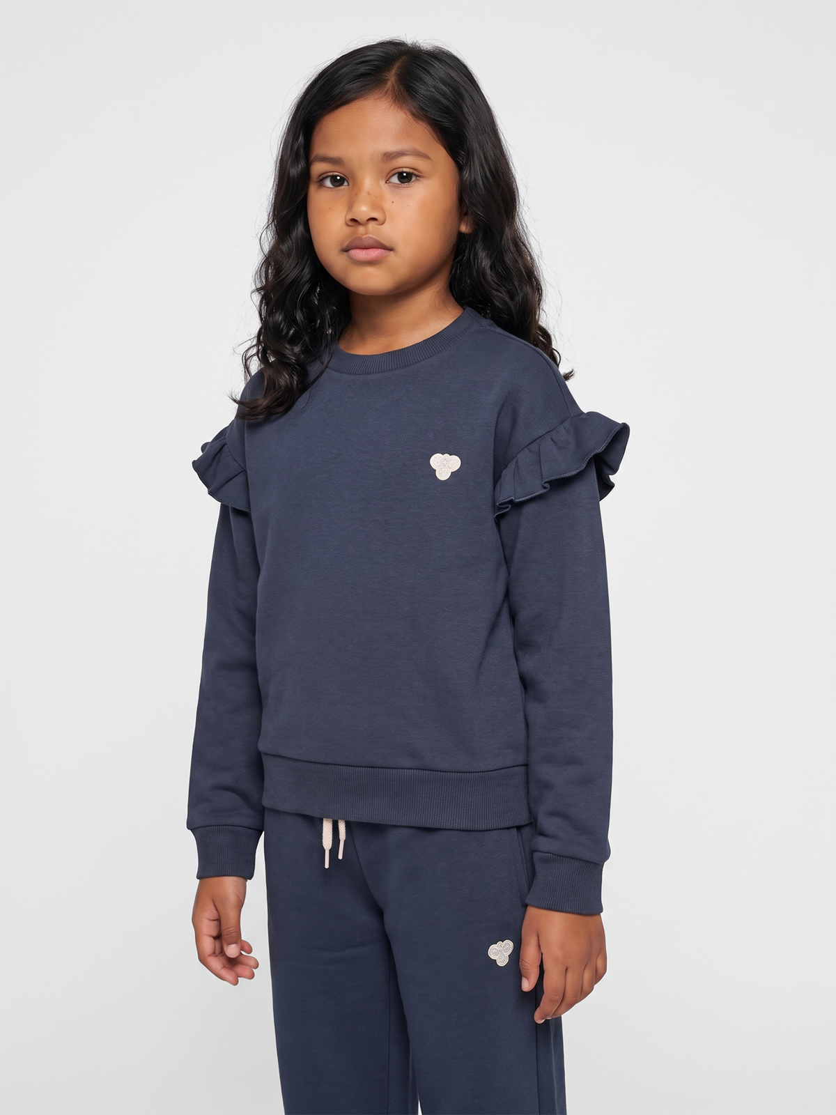 hmlJR LOOSE FLAIR SWEATSHIRT BEE