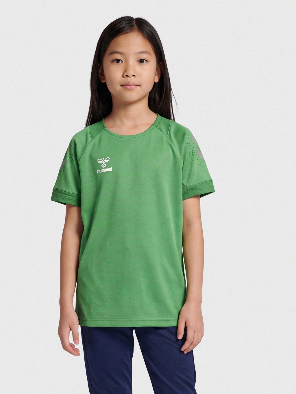 hmlLEAD S/S POLY JERSEY KIDS