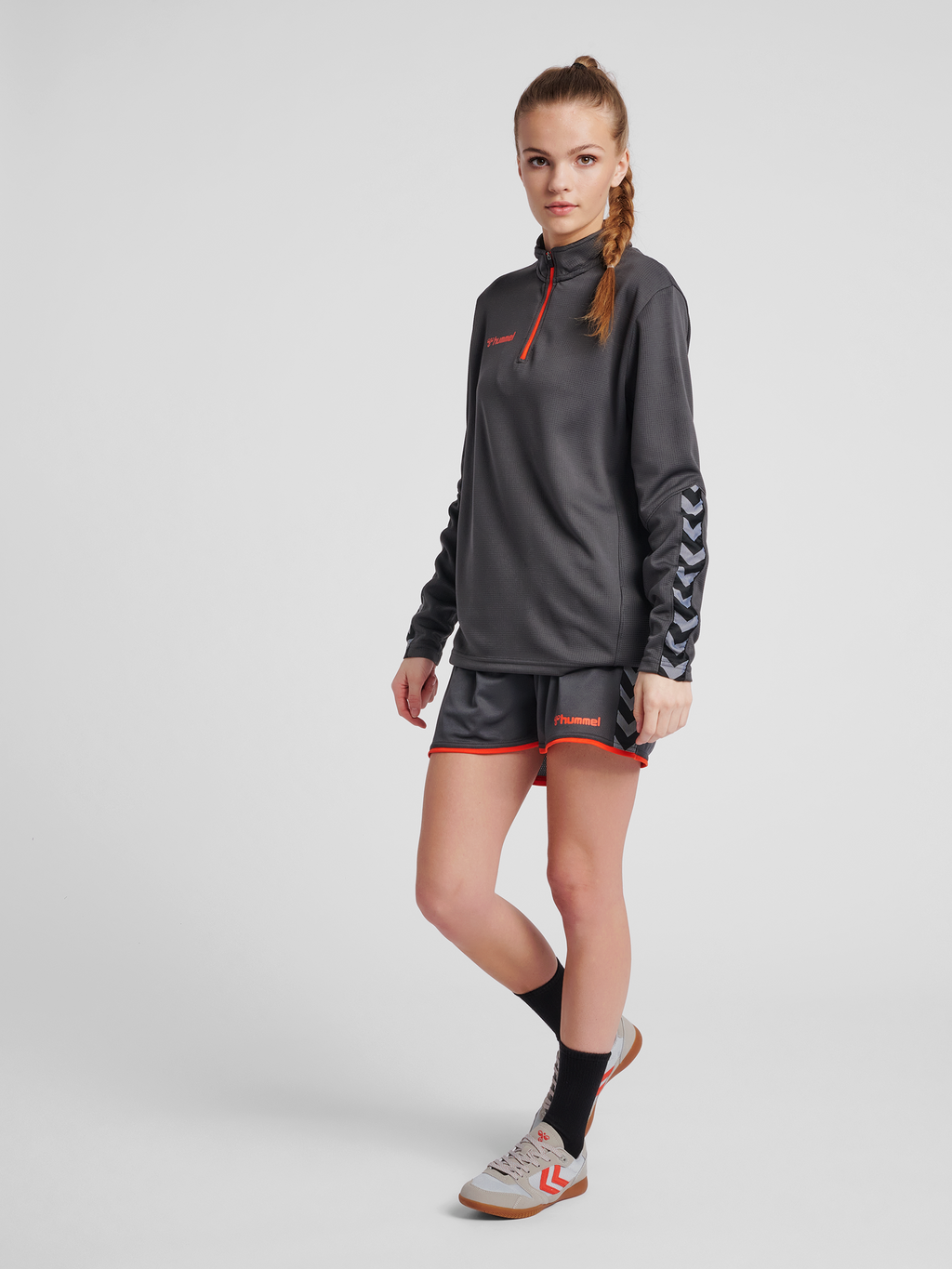 hmlAUTHENTIC HALF ZIP SWEATSHIRT WO