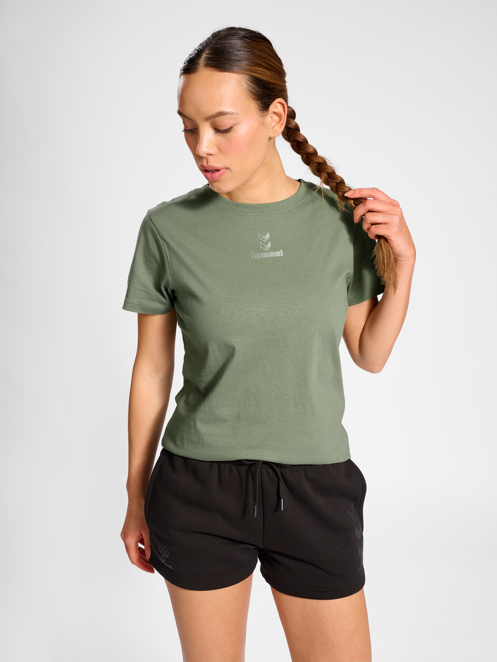 hmlACTIVE CHEVRONS CO TEE S/S WOMAN
