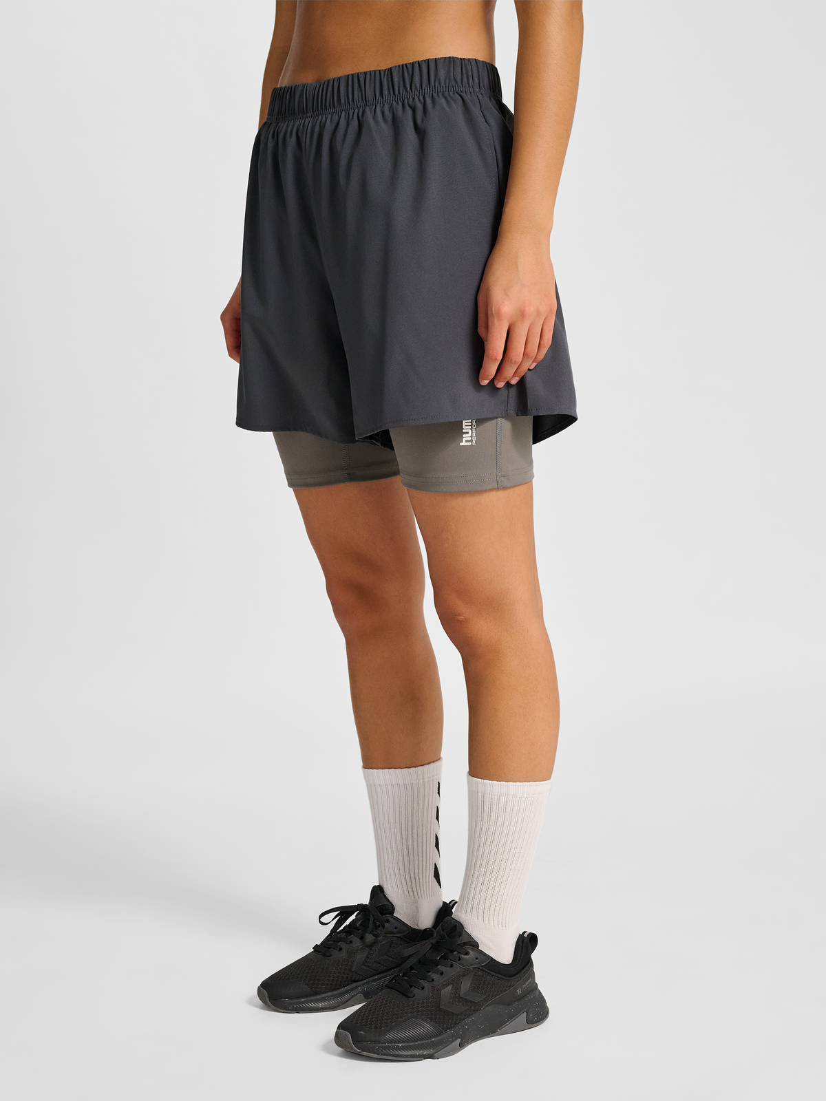 hmlHIIT INTENSITY W 2 IN 1 SHORTS