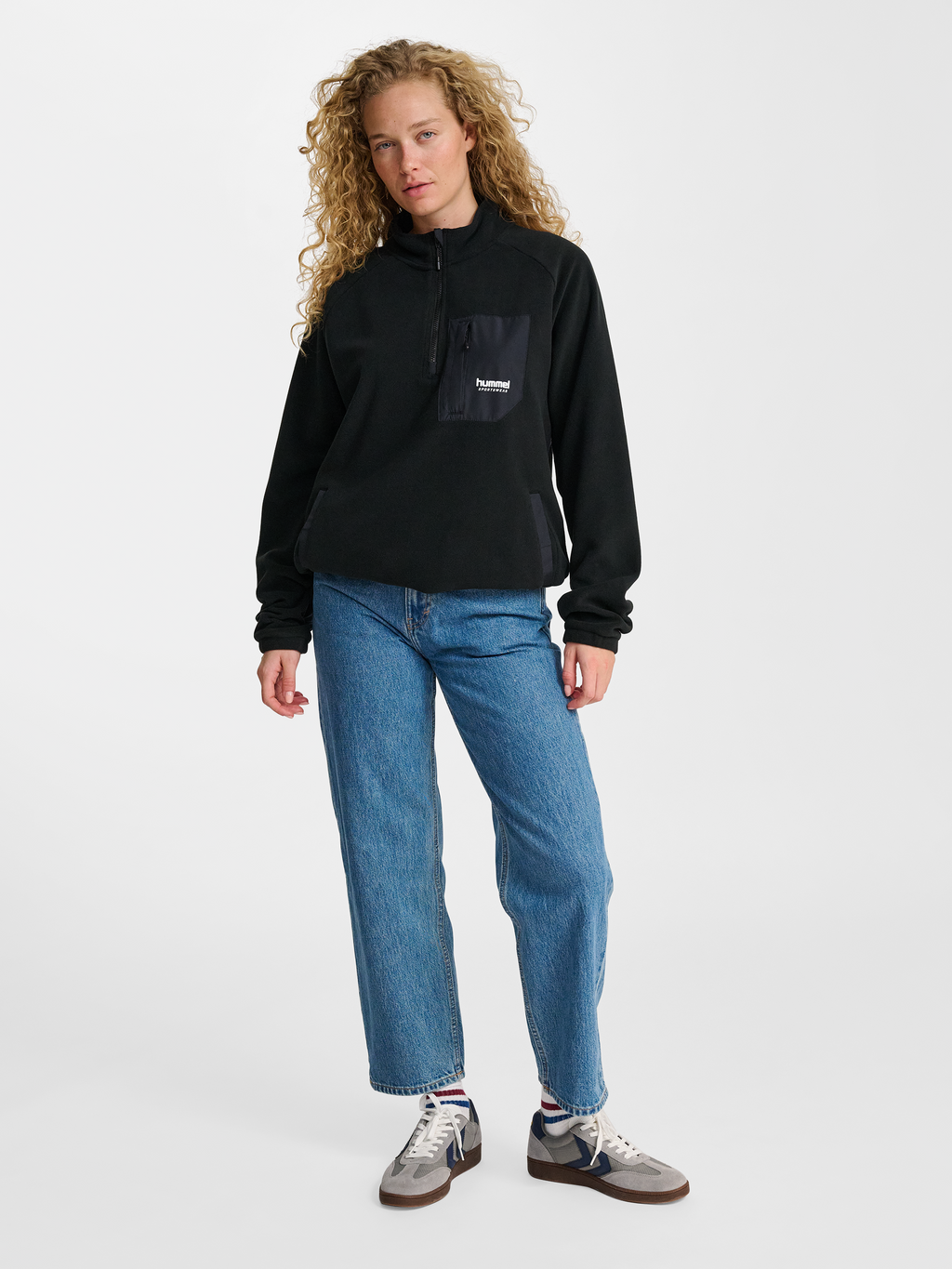hmlFLEECE HALFZIP SW