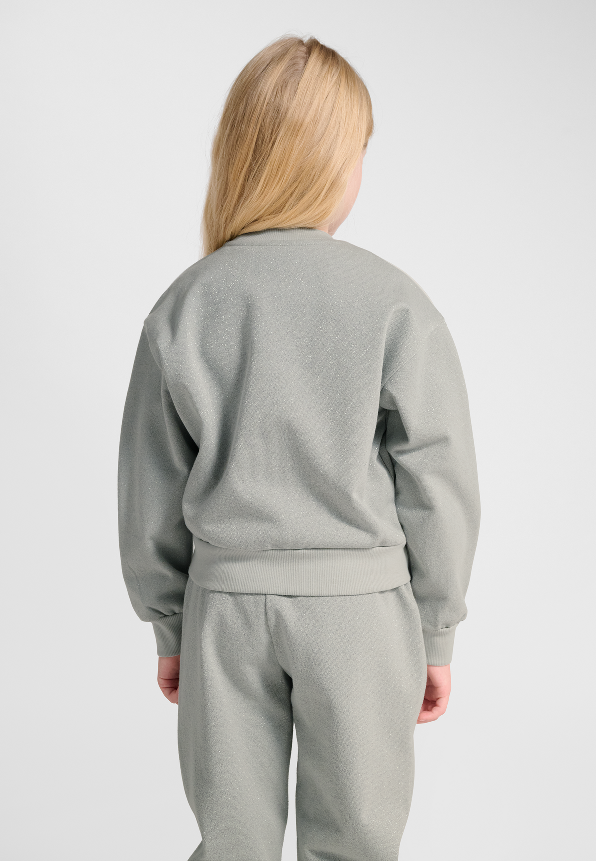hmlJR LOOSE GLITTER CREWNECK