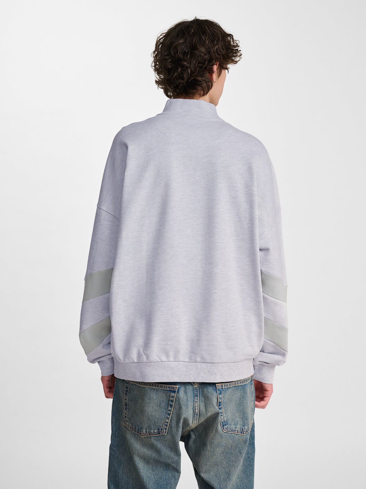 hmlOVERSIZED HALFZIP SW