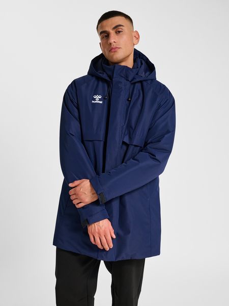 hummel GO PARKA JACKET - MARINE | hummel.net